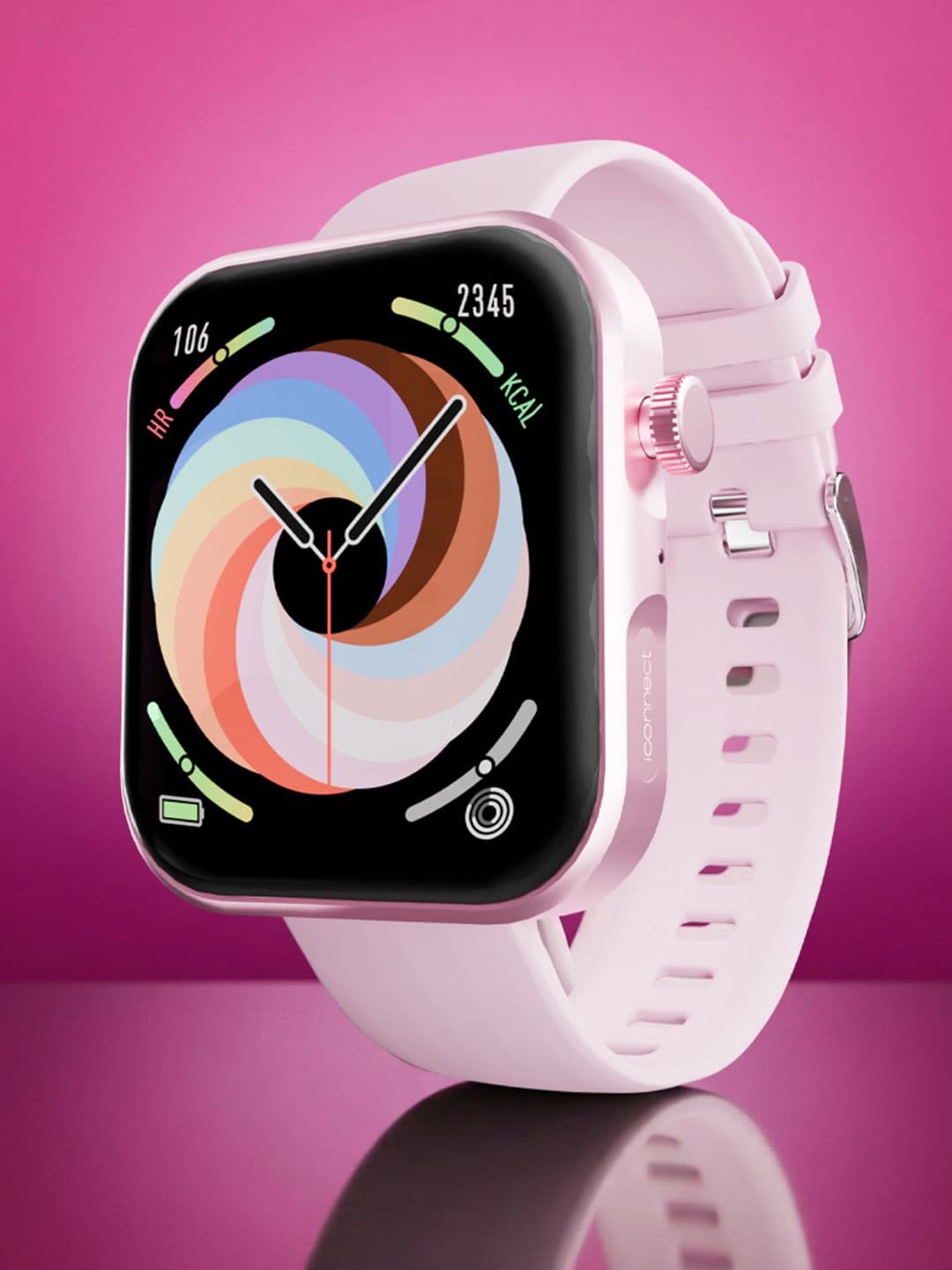 TIMEX iConnect Alpha 1.83"(4.6cm) TFT Display with BT Calling Smartwatch TWIXW1701T - view 1