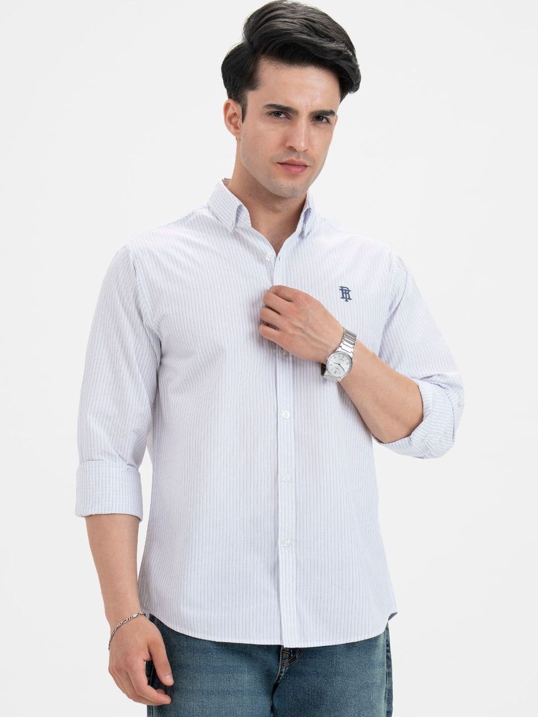 Red Tape Men Striped Casual Shirt - view 1