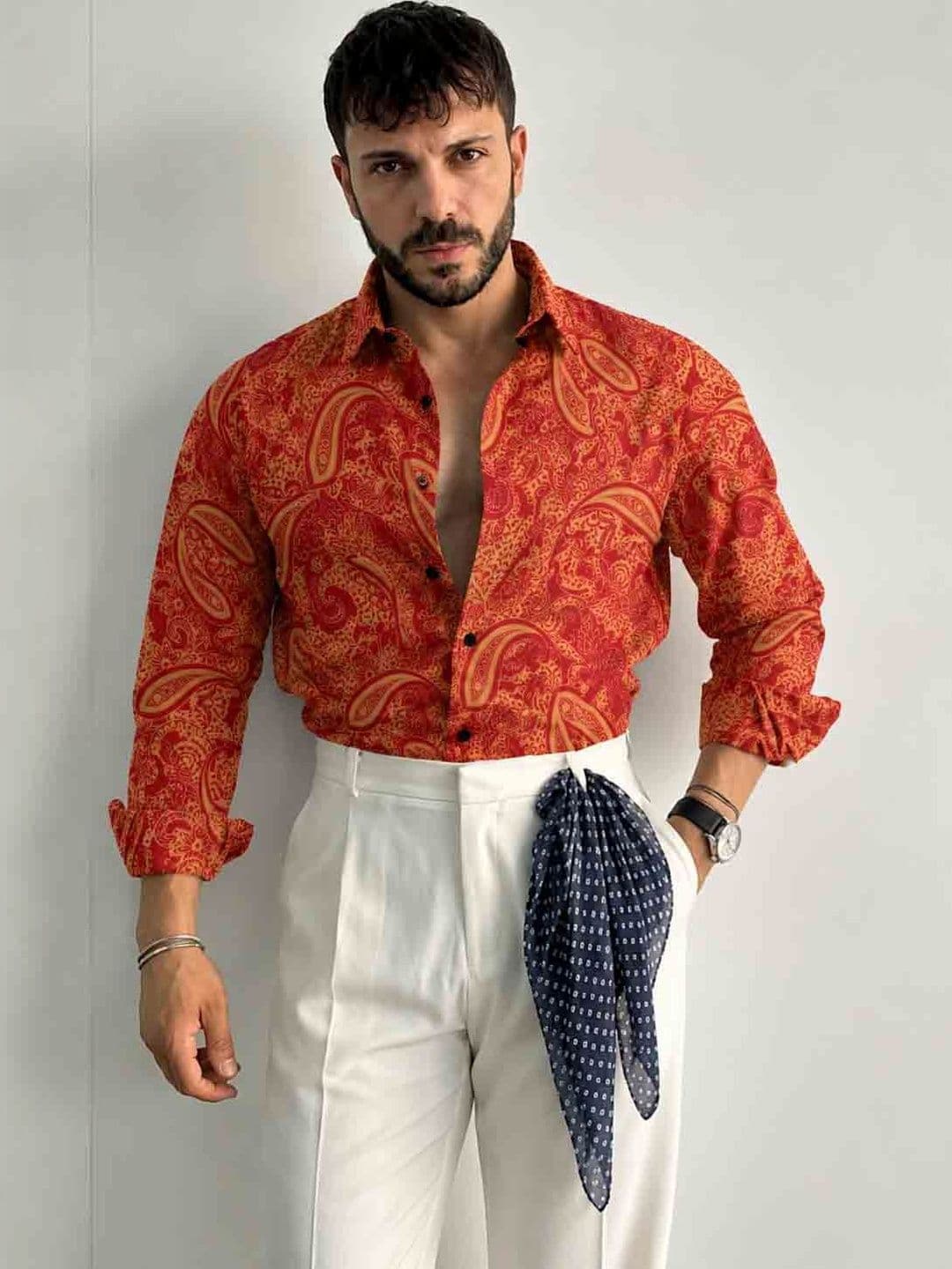 Uiriuy Men Printed Casual Shirt - view 1