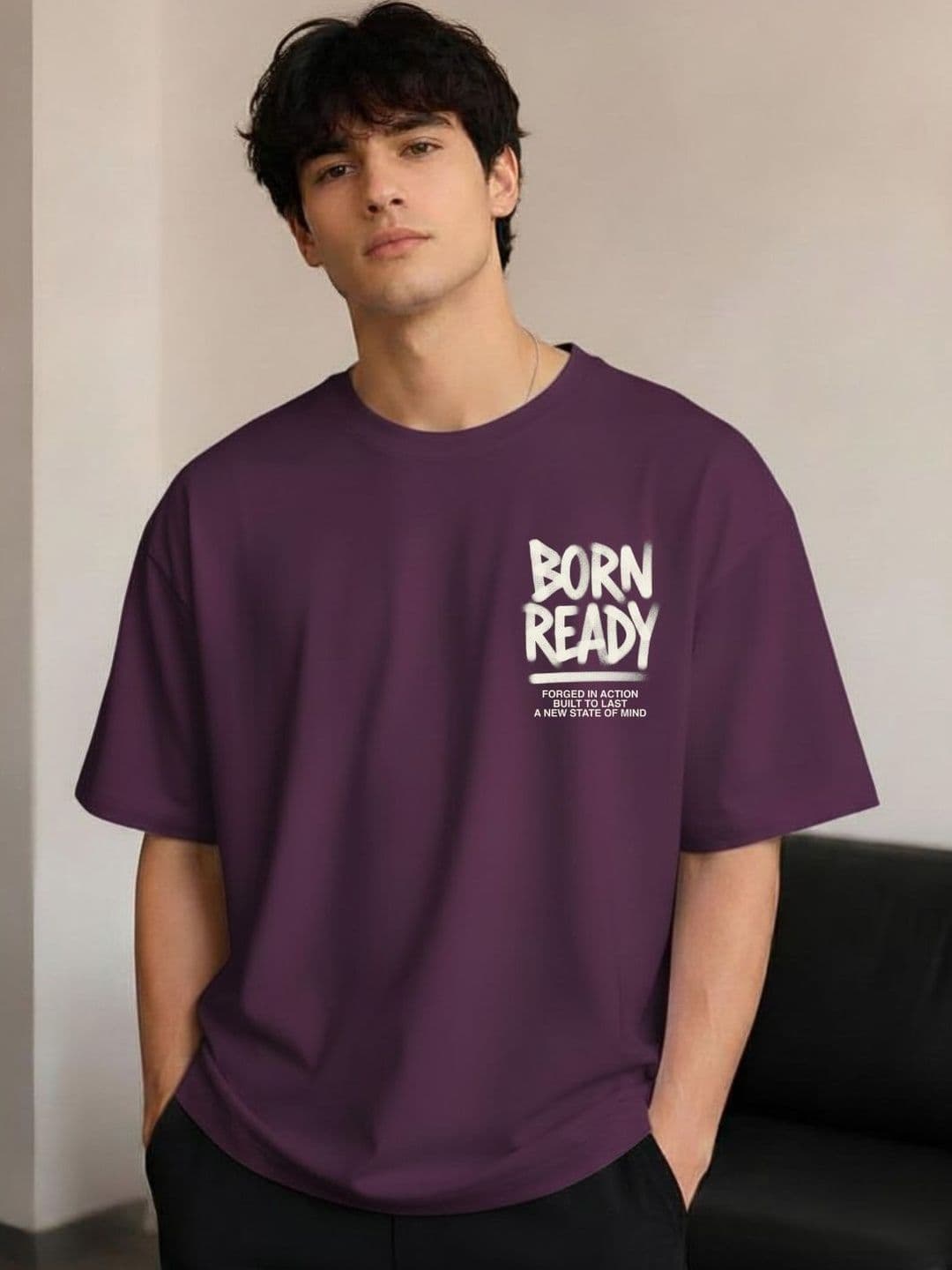 R.Code by The Roadster Life Co. Men Typography Printed T-shirt - view 1