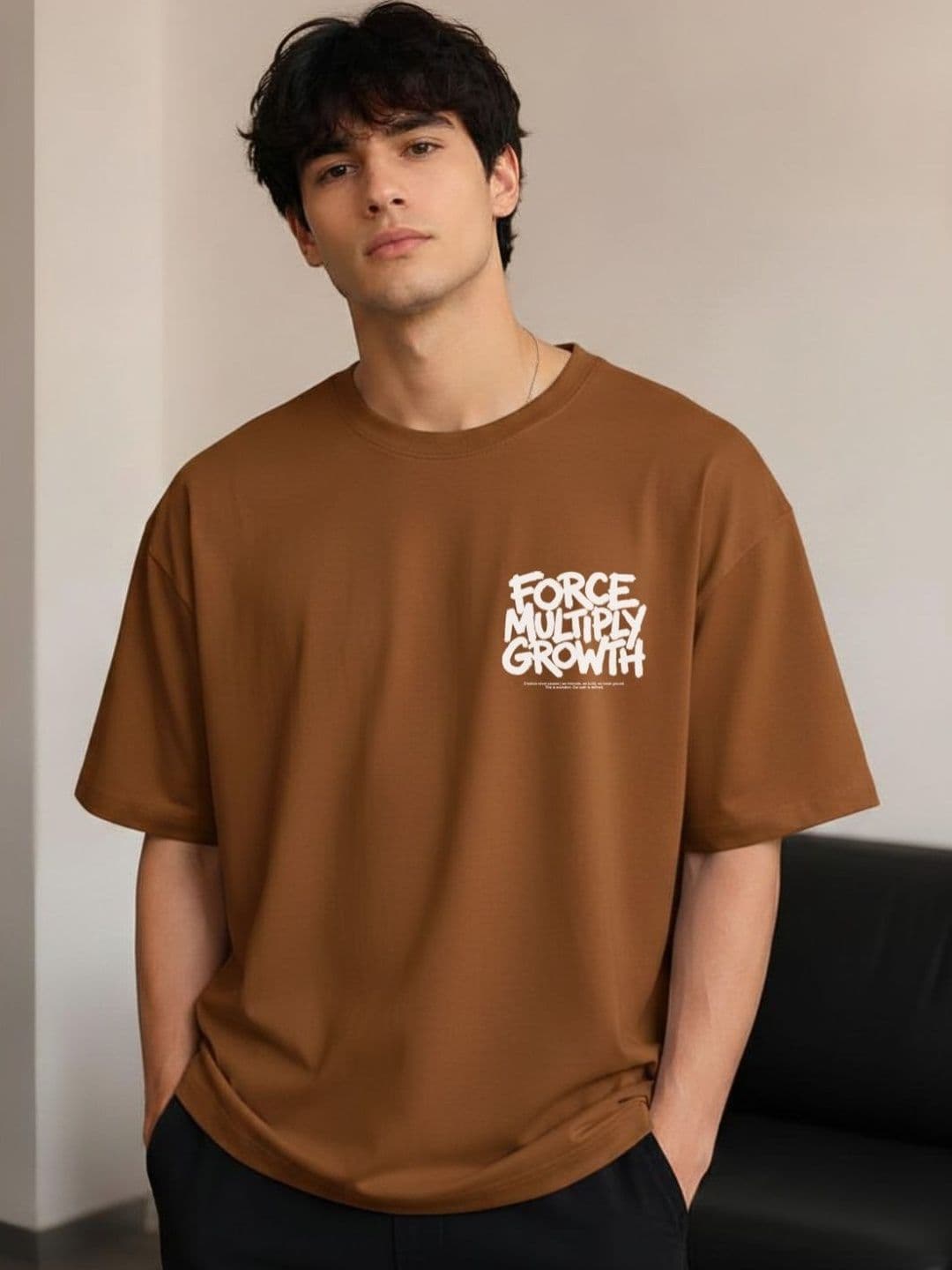 R.Code by The Roadster Life Co. Men Typography Printed T-shirt - view 1