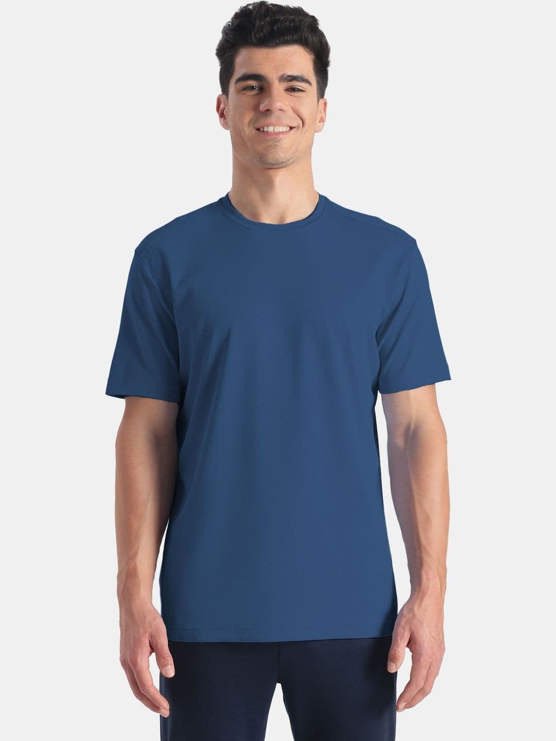 Jockey Microfiber Fabric Round Neck Half Sleeve T-Shirt with StayFresh Treatment - AM74 - view 1