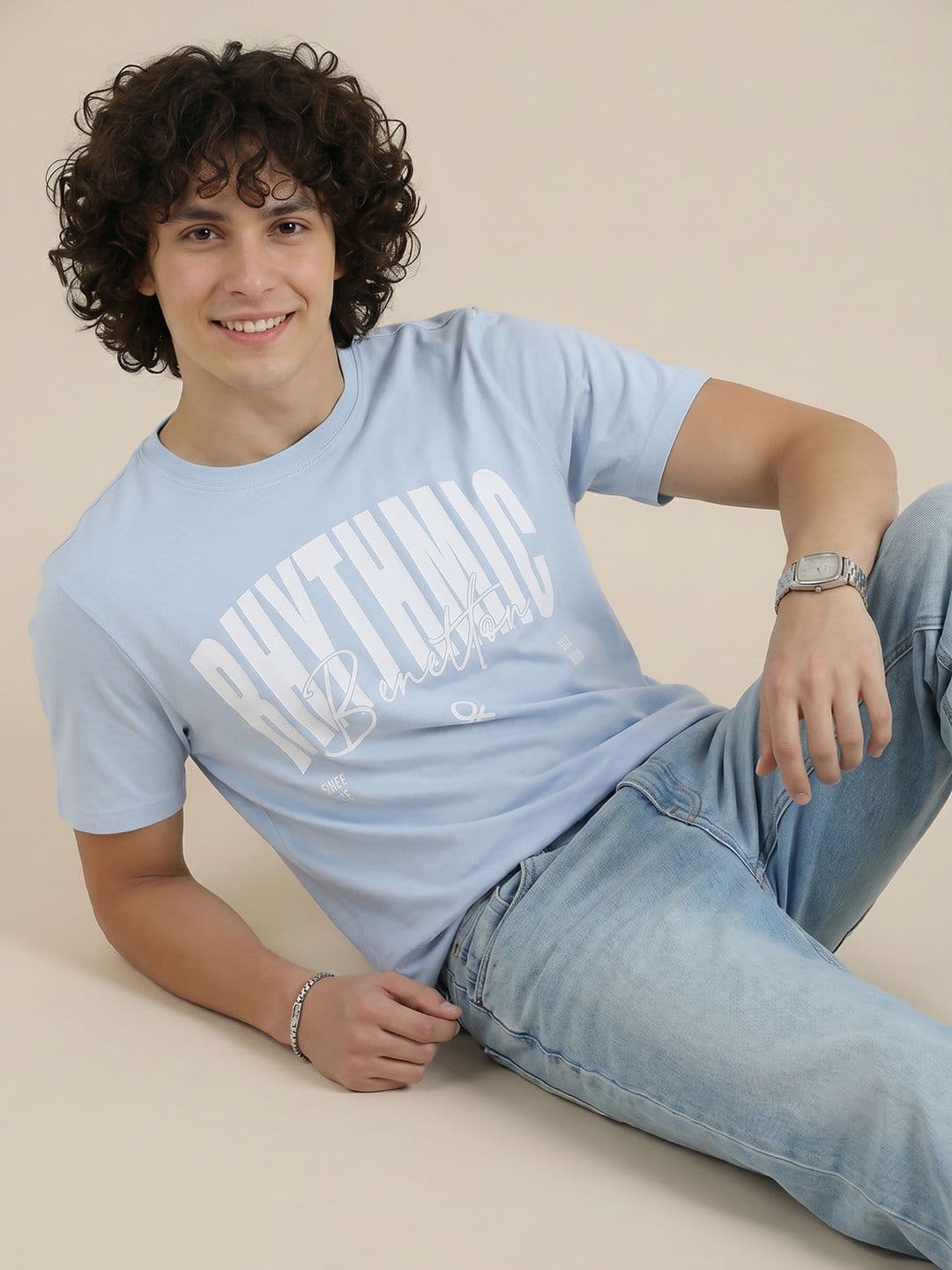 United Colors of Benetton Typography Printed T-shirt - view 1