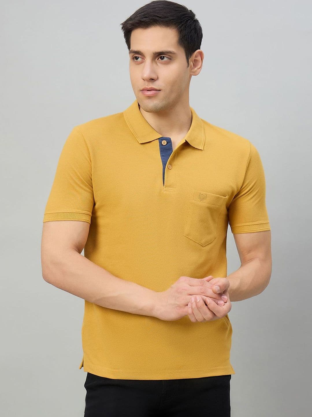 Duke Men Polo Collar Pockets T-shirt - view 1