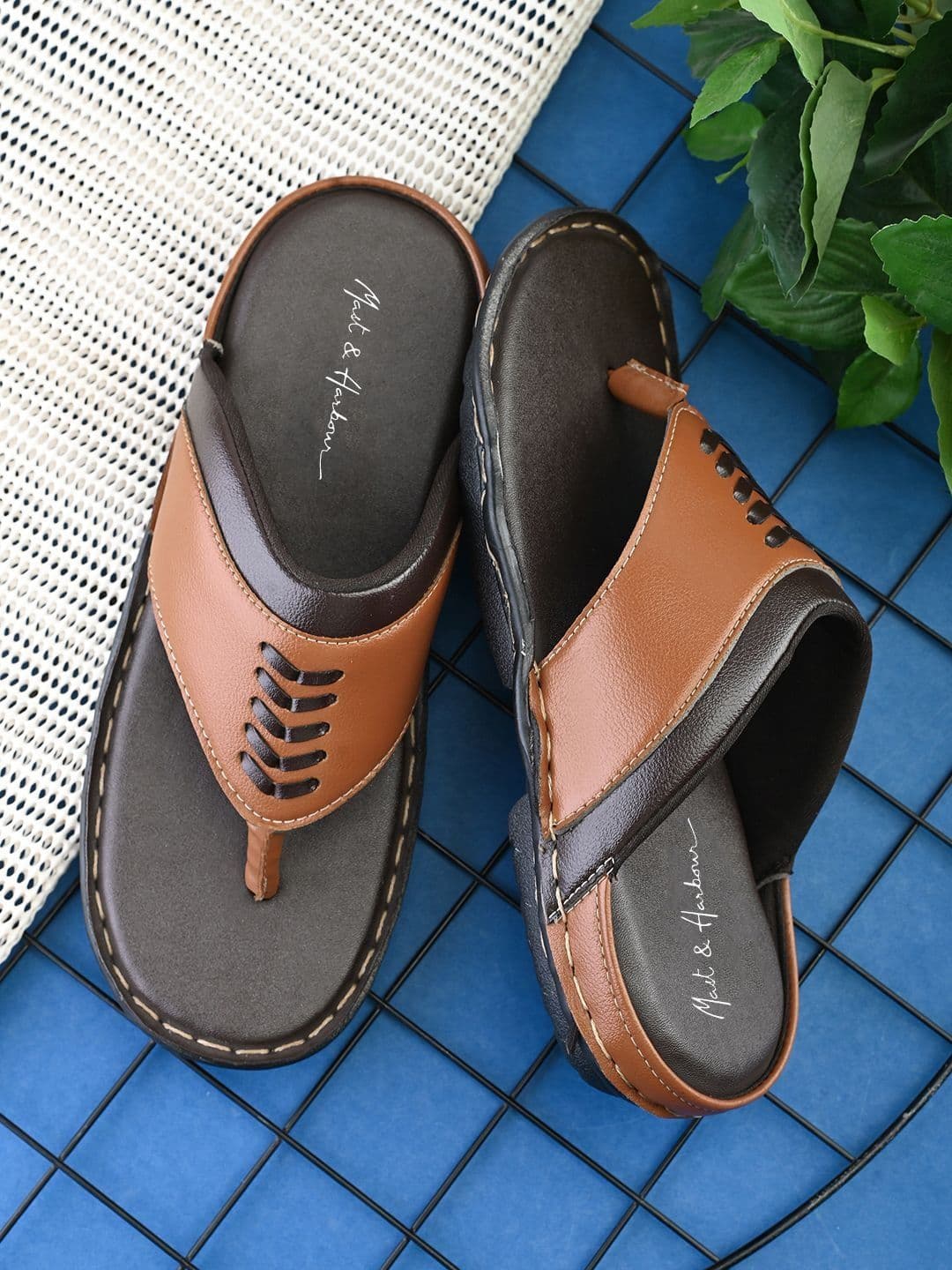 Mast & Harbour Men Thong Flip-Flops - view 1
