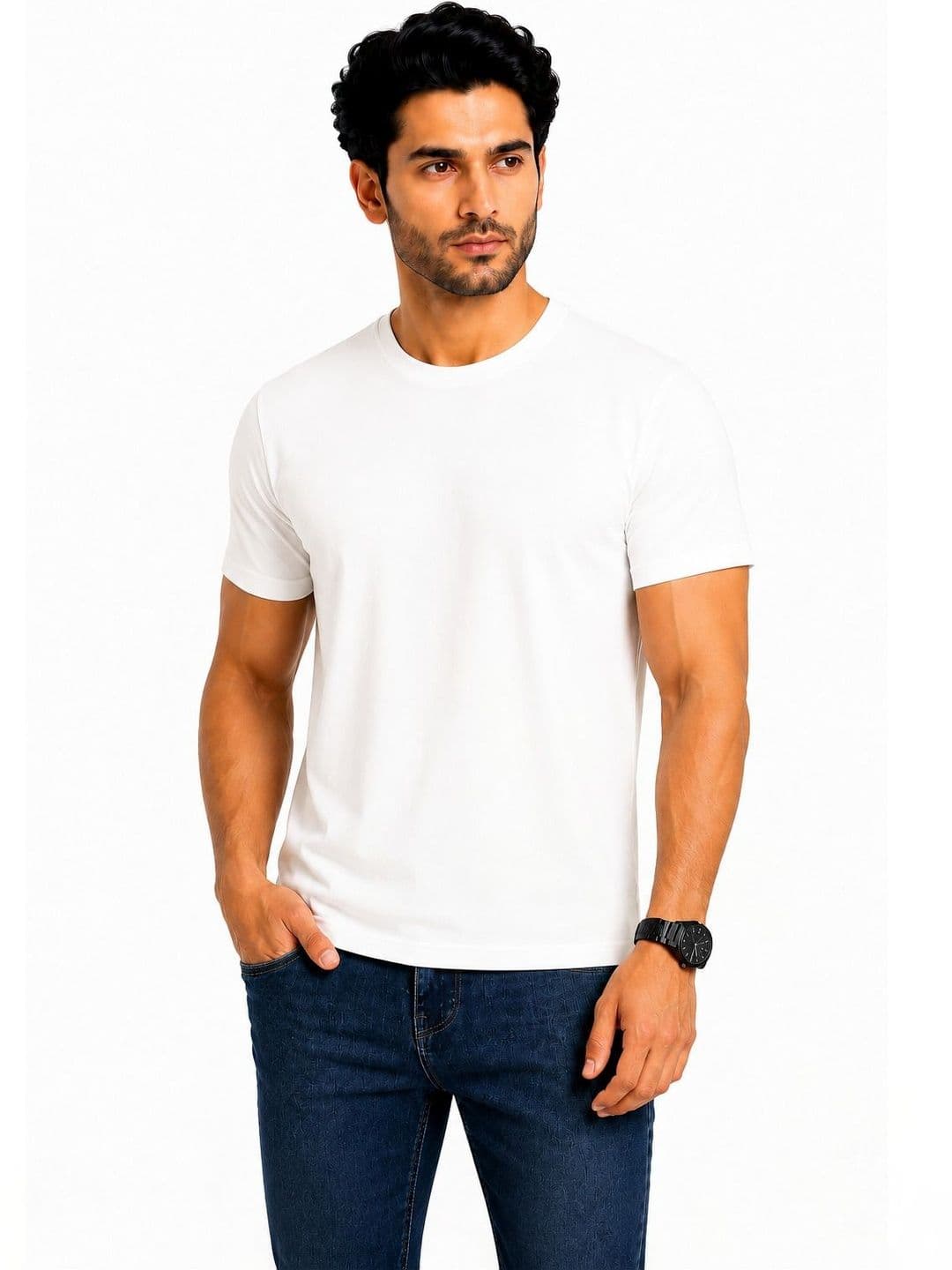 Vivaan Fab Men Pure Cotton T-shirt - view 1