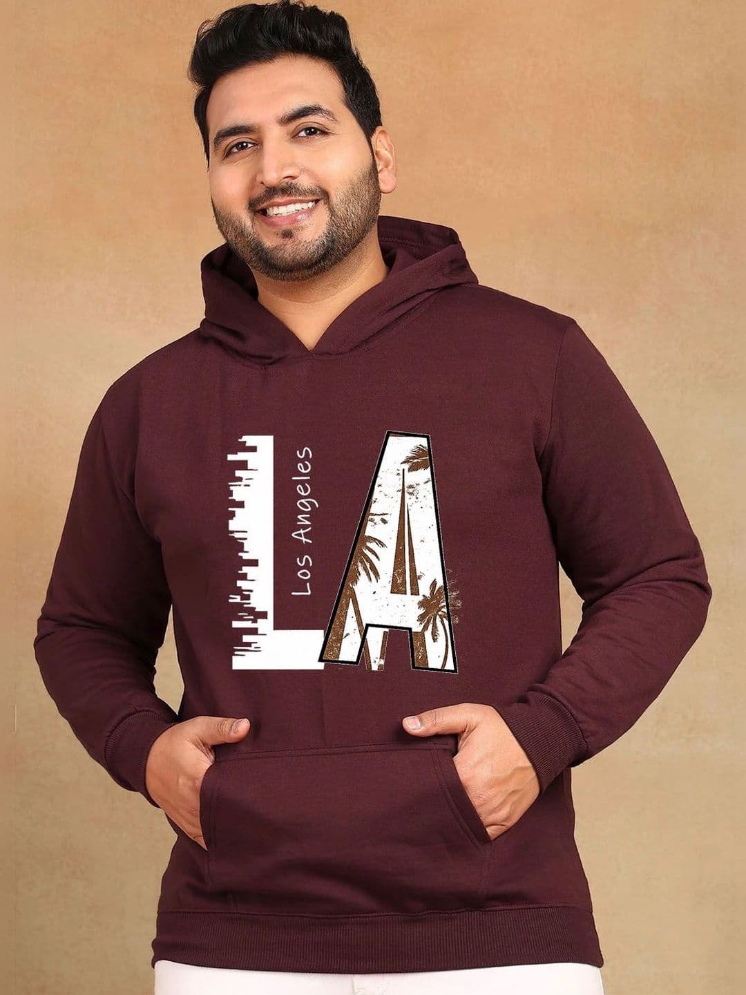 Moda Rapido Men Printed Hooded Sweatshirt - view 1