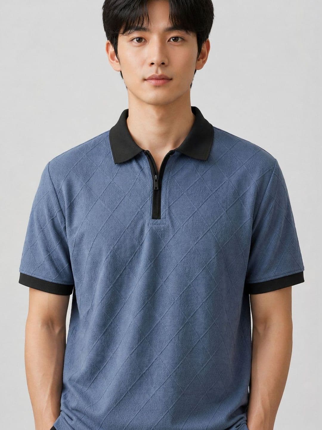 Roadster Men Polo Collar T-shirt - view 1