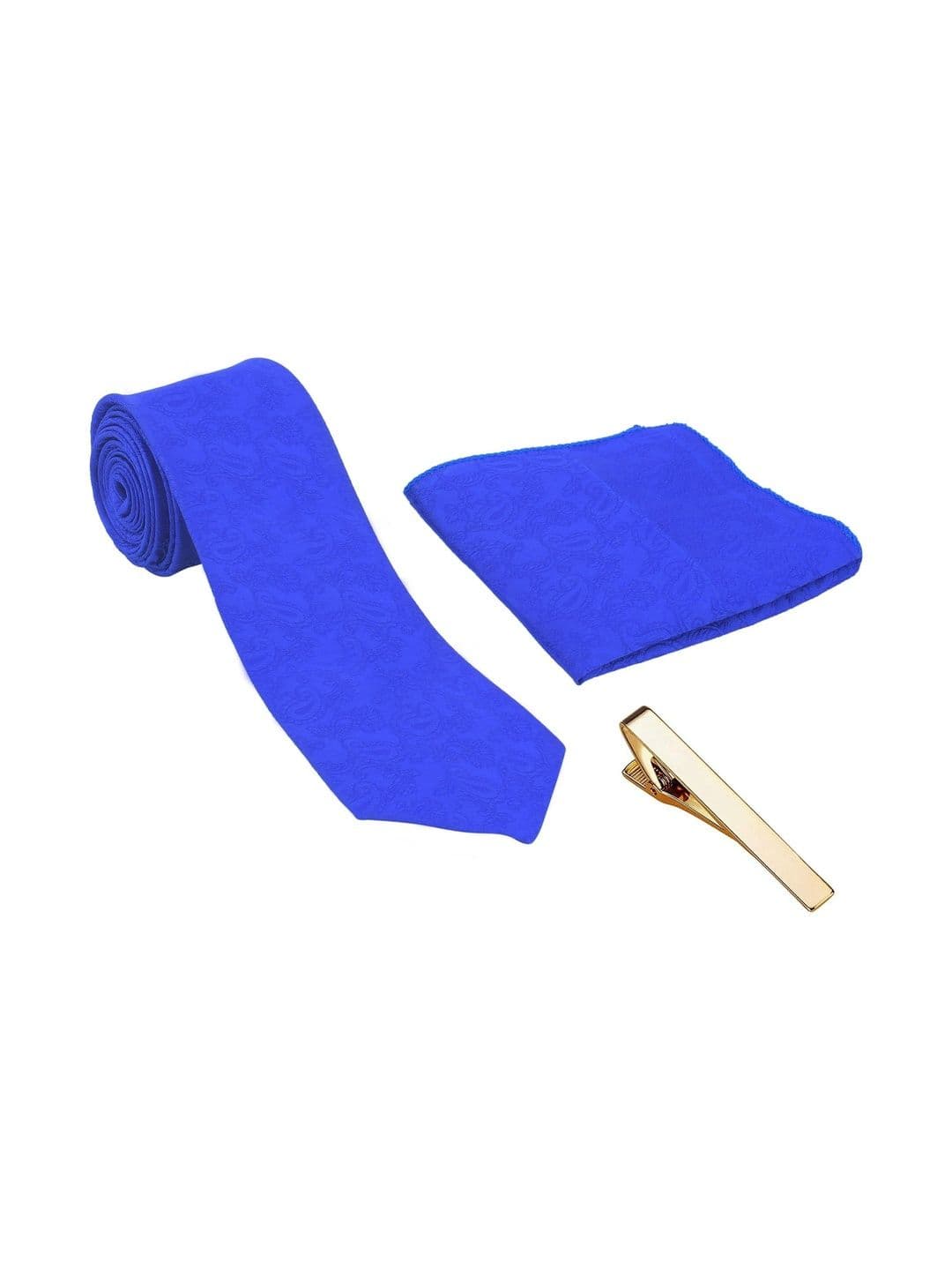 Fashmade Men Woven Design Skinny Tie - view 1