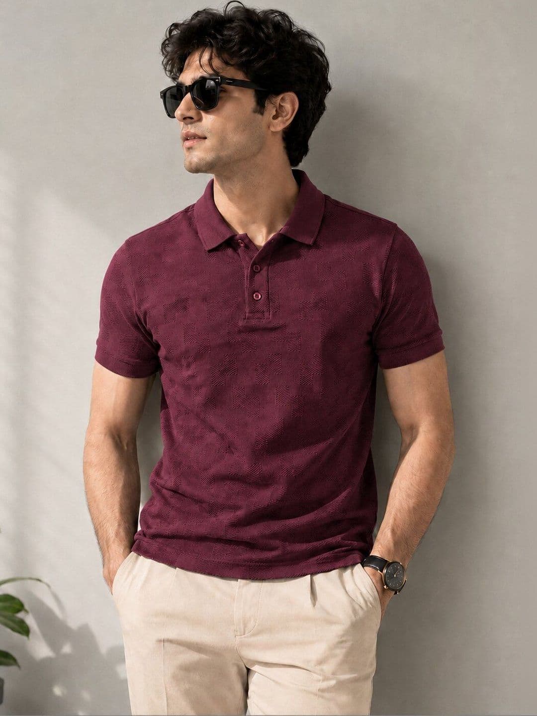 Moda Rapido Men Polo Collar T-shirt - view 1
