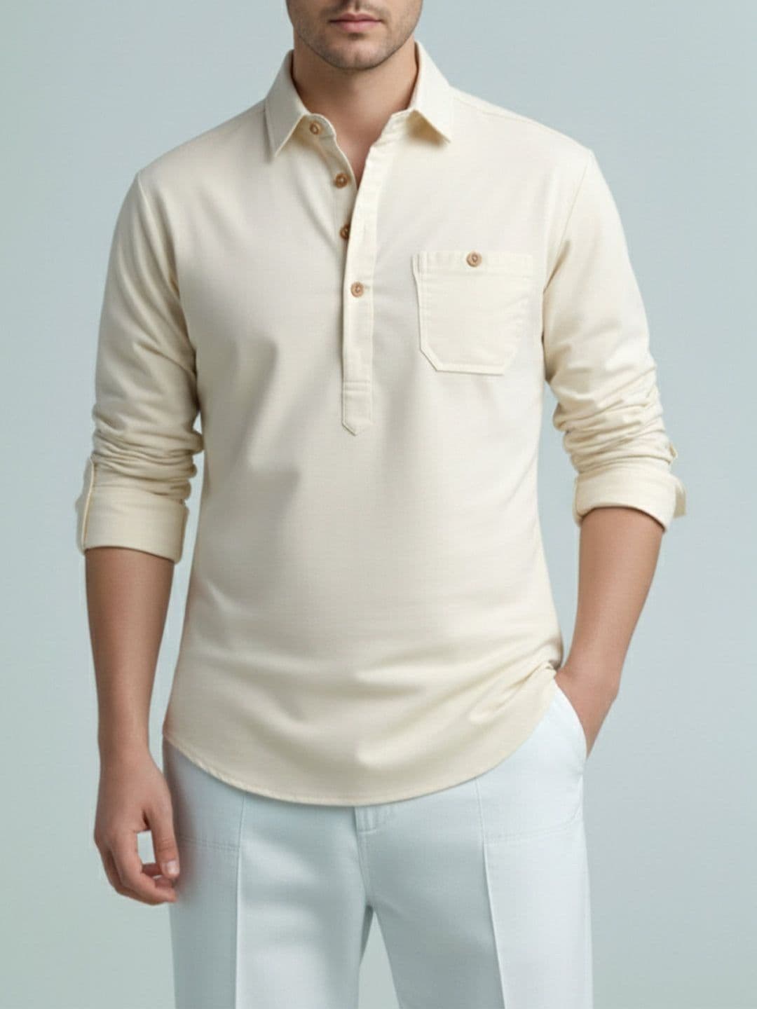 TrendiVastra Men Kurta - view 1