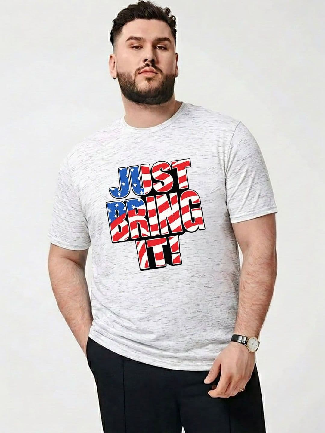 Moda Rapido Men Typography Printed T-shirt - view 1