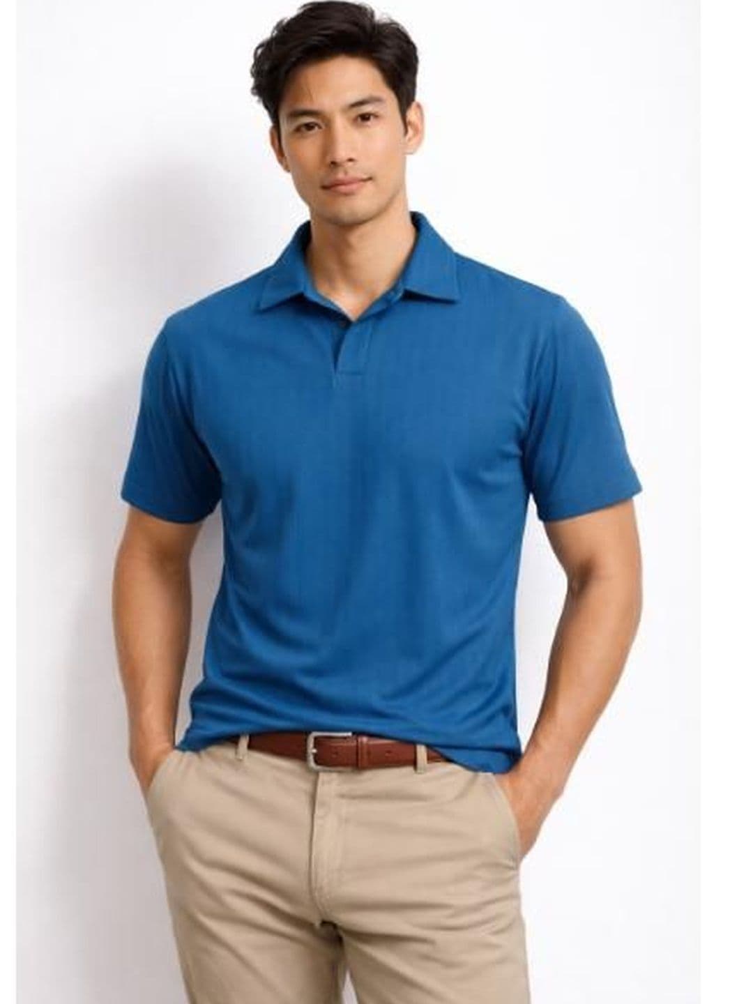 ViigoBella Men Polo Collar T-shirt - view 1