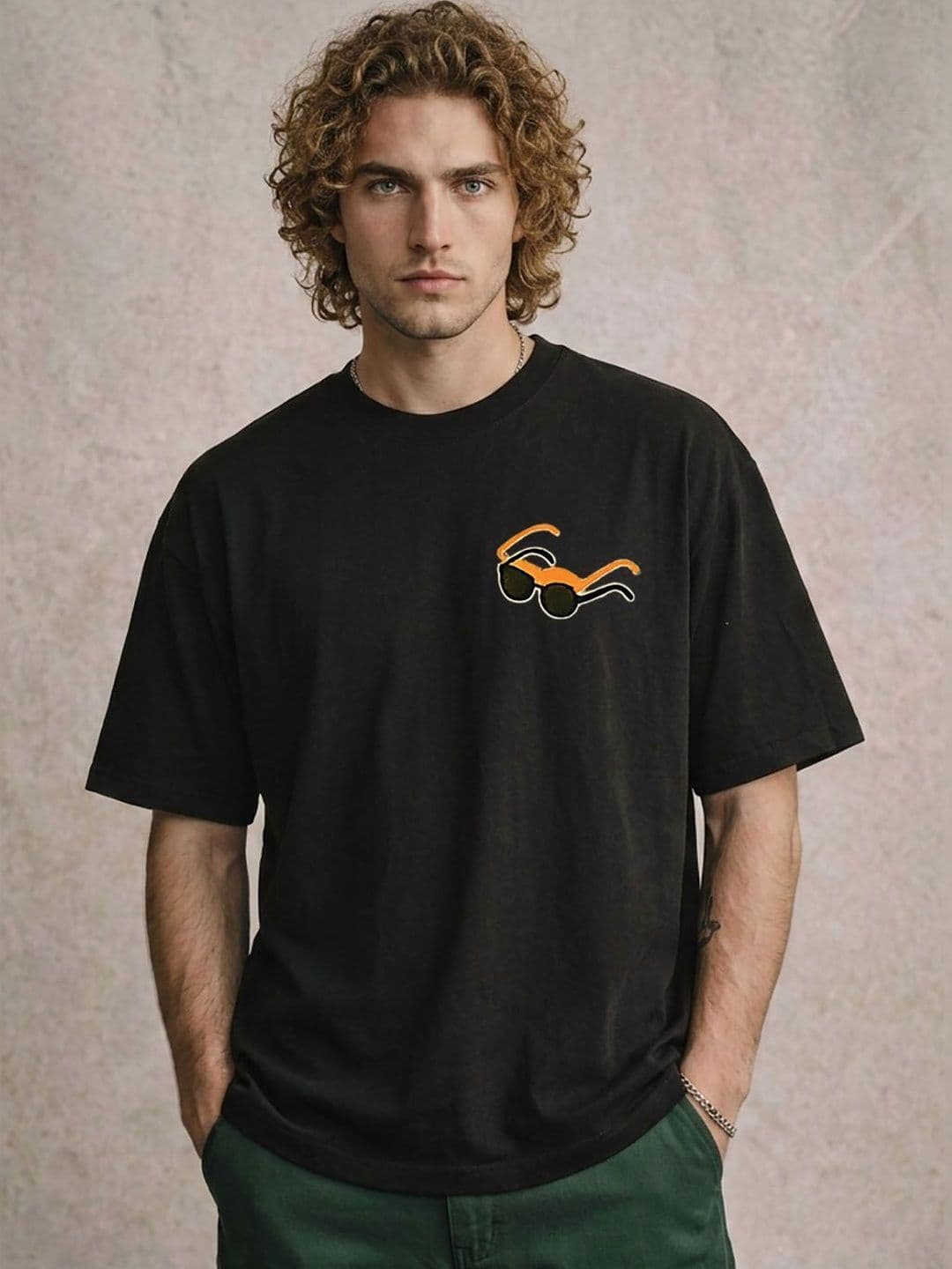 Moda Rapido Men Graphic Printed Round Neck Cotton T-shirt - view 1