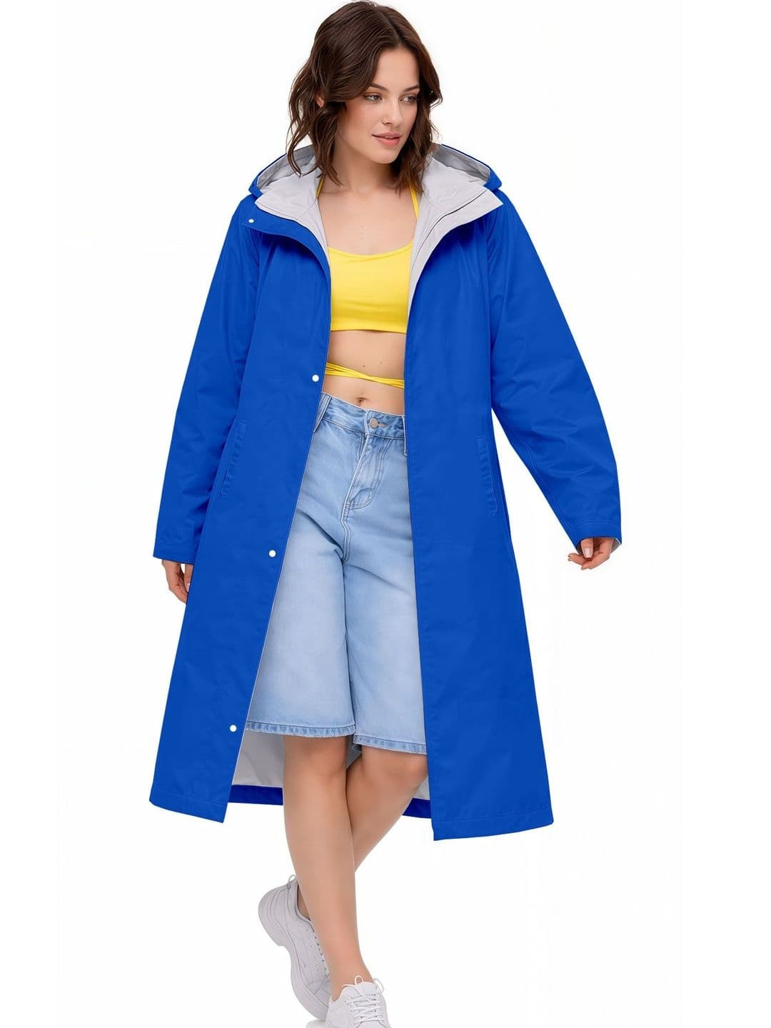 CAMISON Women Waterproof Reversible Raincoat - view 1