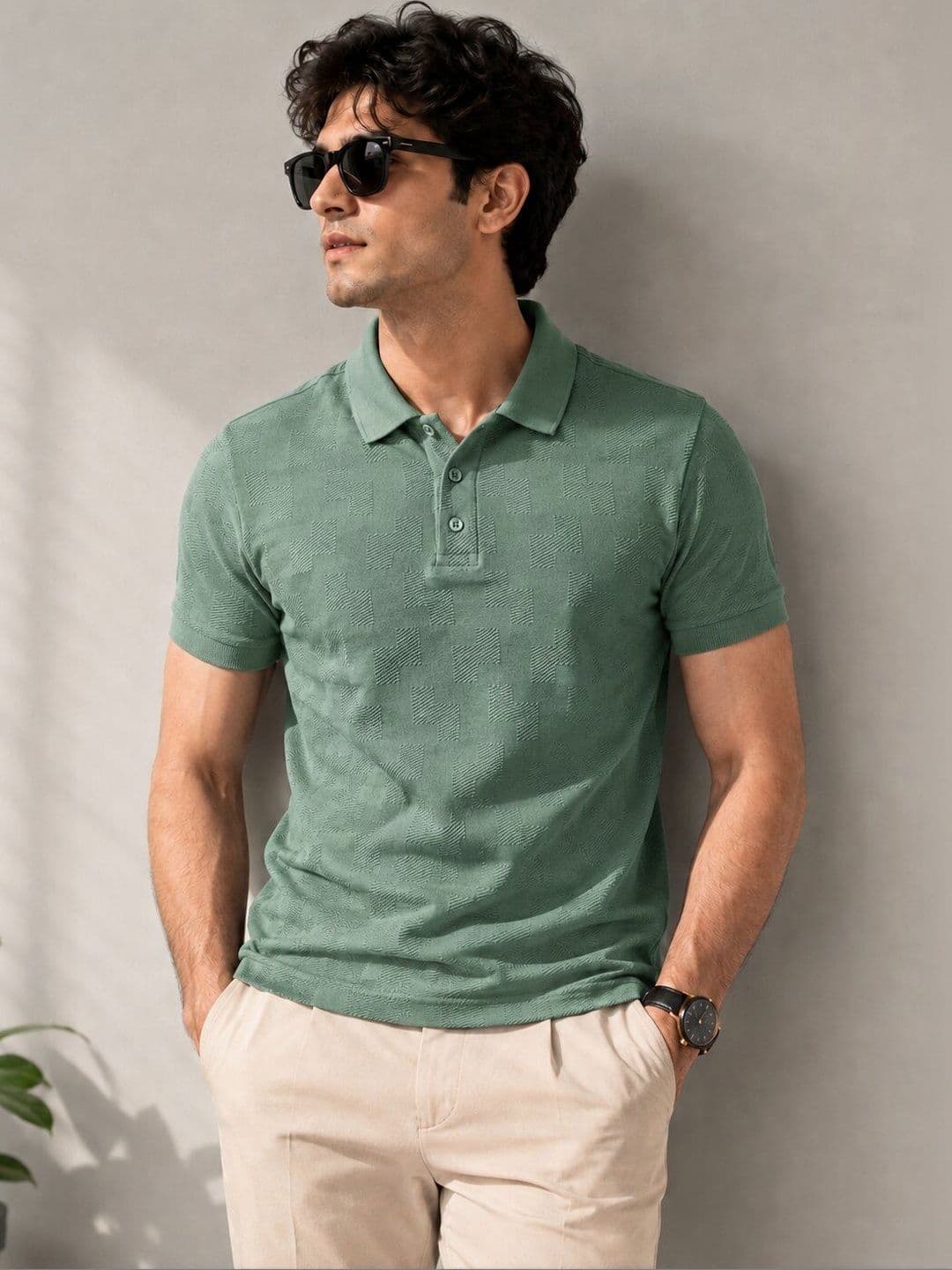 Moda Rapido Men Polo Collar T-shirt - view 1