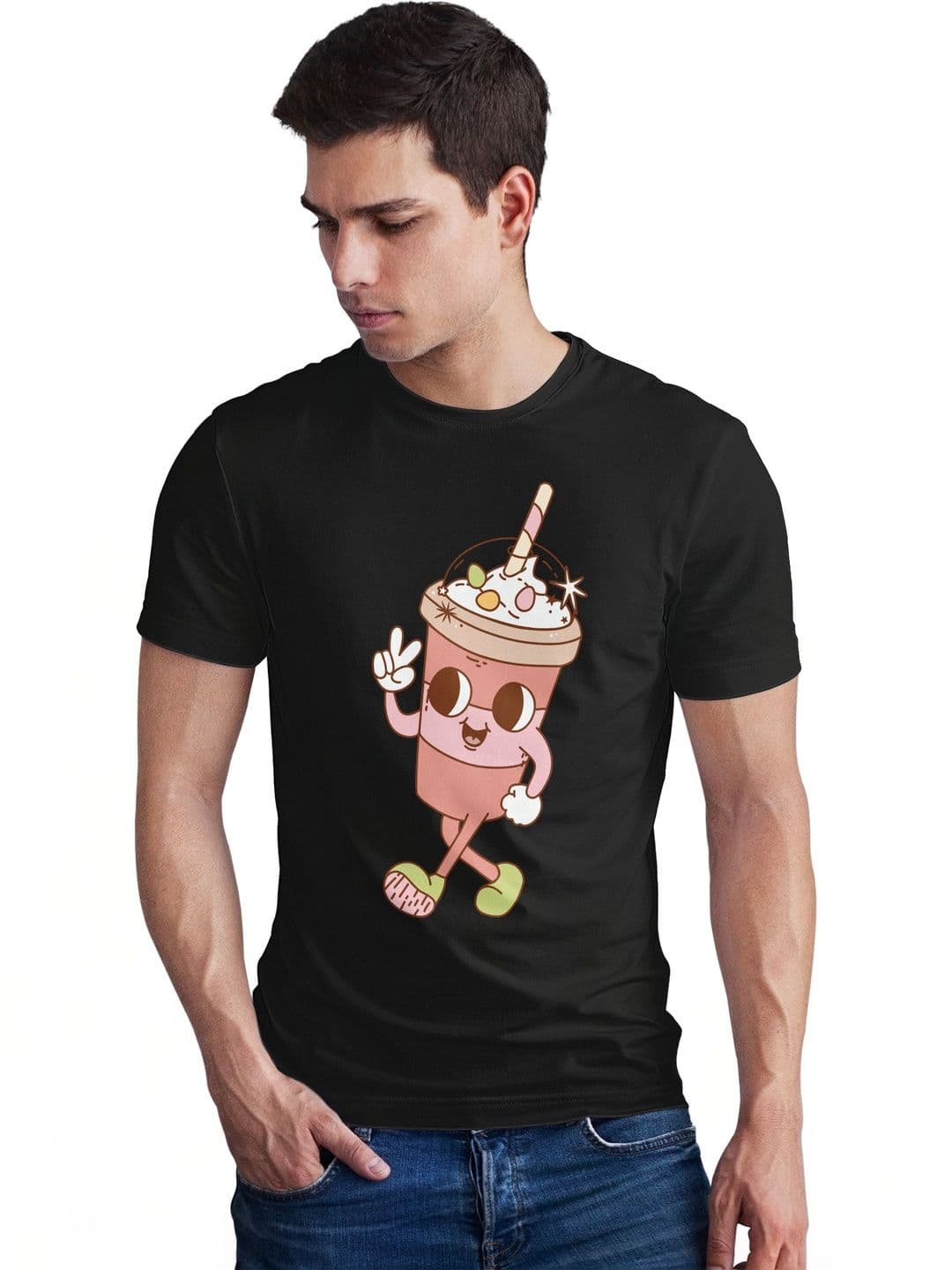 Seekbuylove Men Printed Bio Finish T-shirt - view 1