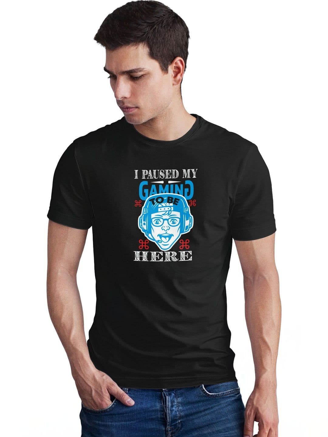 Seekbuylove Men Typography Printed Bio Finish T-shirt - view 1