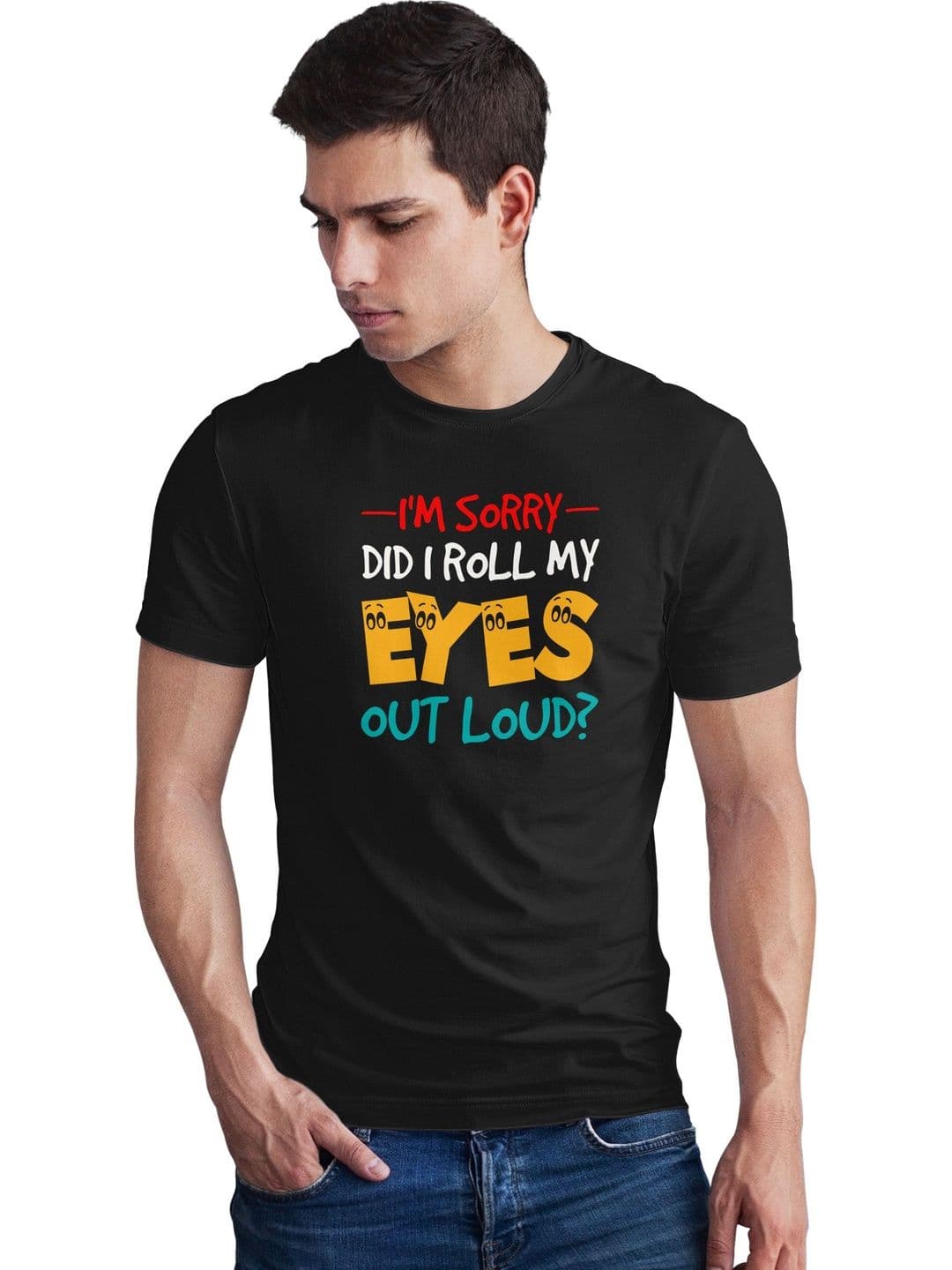 Seekbuylove Men Typography Printed Bio Finish T-shirt - view 1