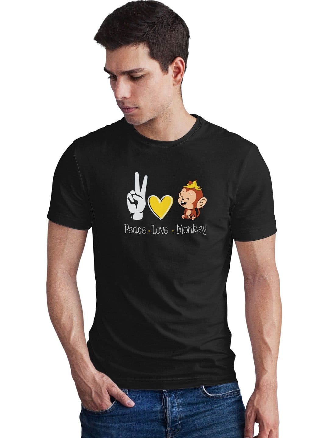 Seekbuylove Men Printed Bio Finish T-shirt - view 1