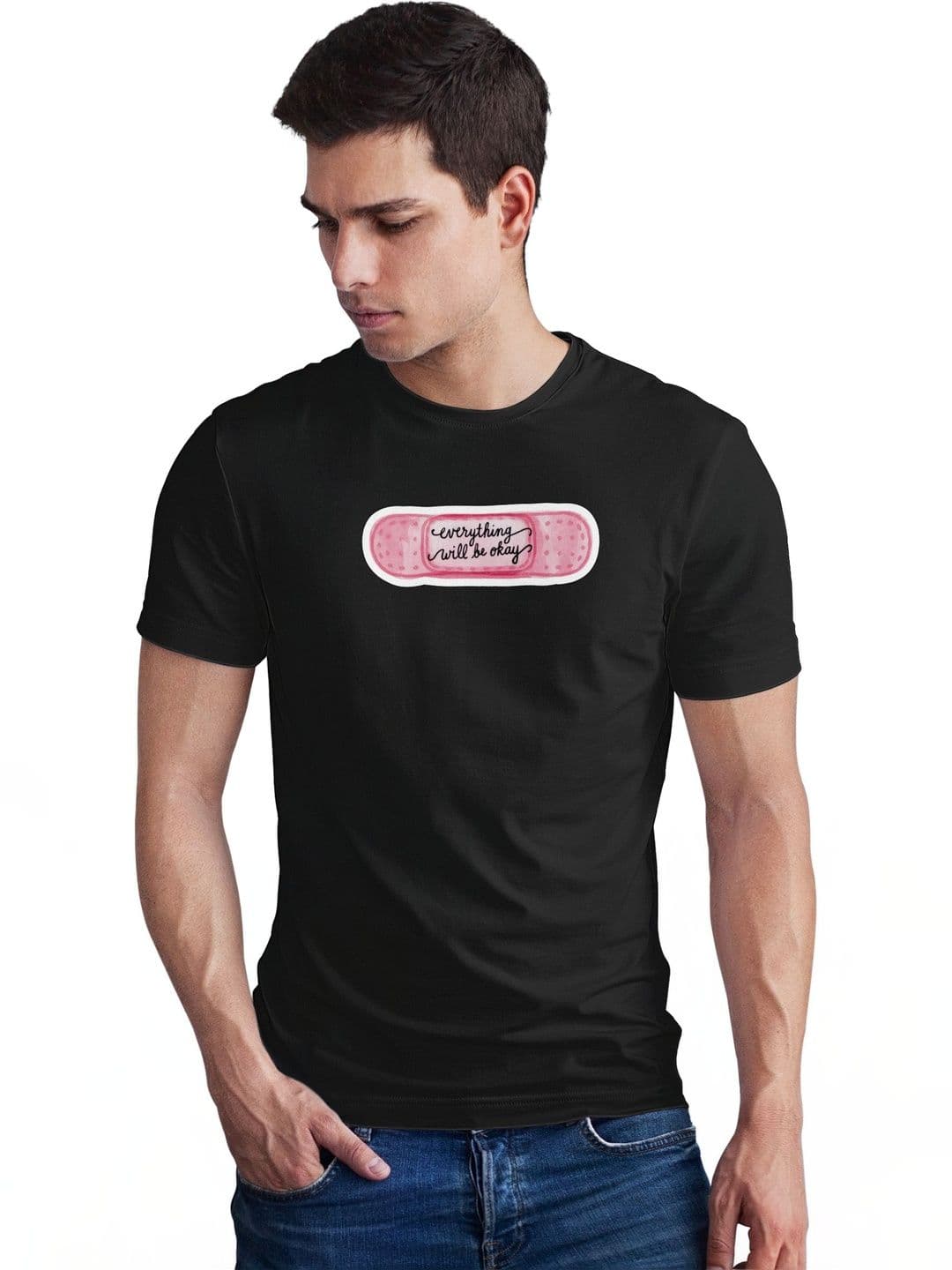 Seekbuylove Men Typography Printed Bio Finish T-shirt - view 1