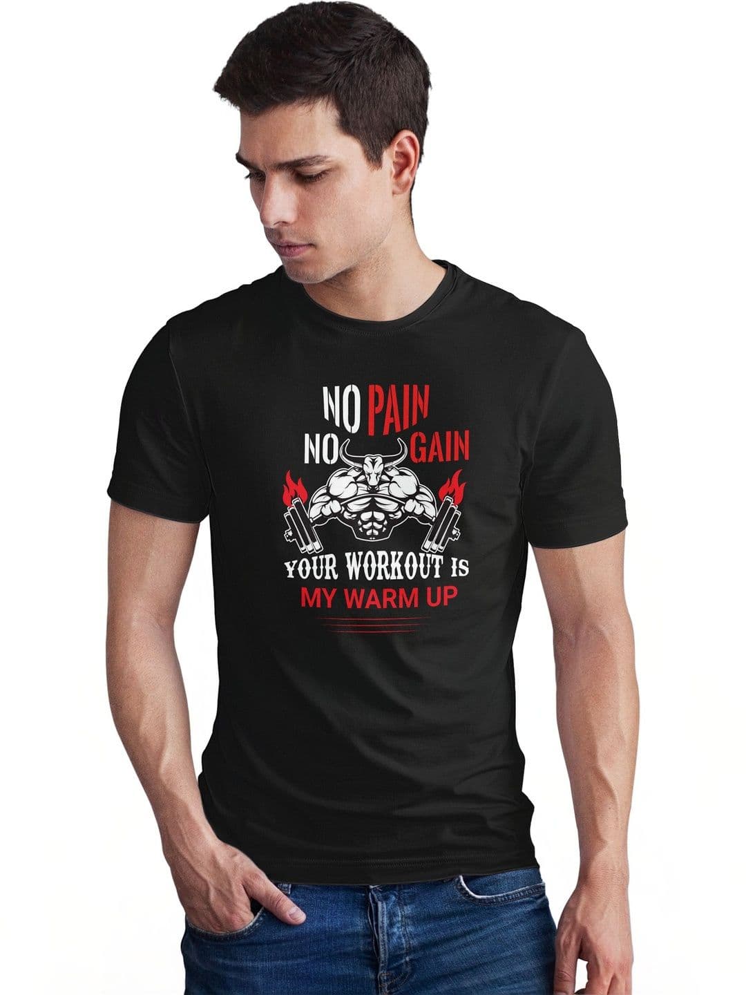 Seekbuylove Men Printed Bio Finish T-shirt - view 1