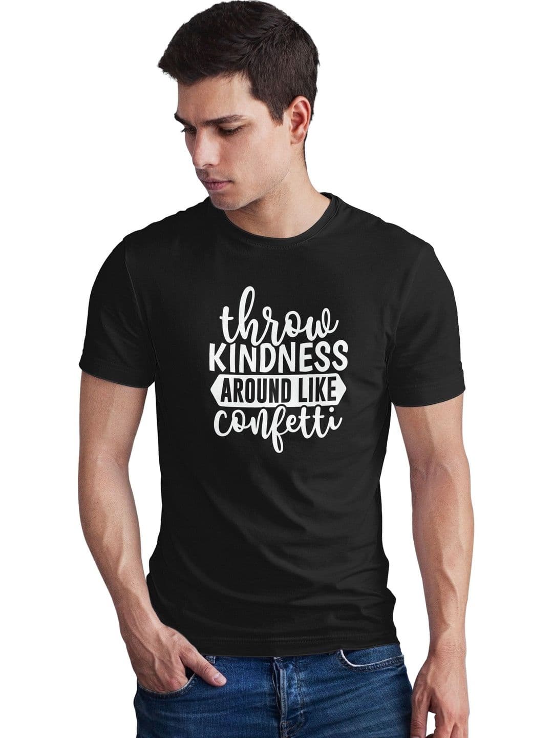 Seekbuylove Men Typography Printed Bio Finish T-shirt - view 1