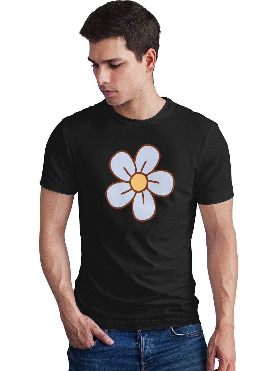 Seekbuylove Men Floral Printed Bio Finish T-shirt - view 1