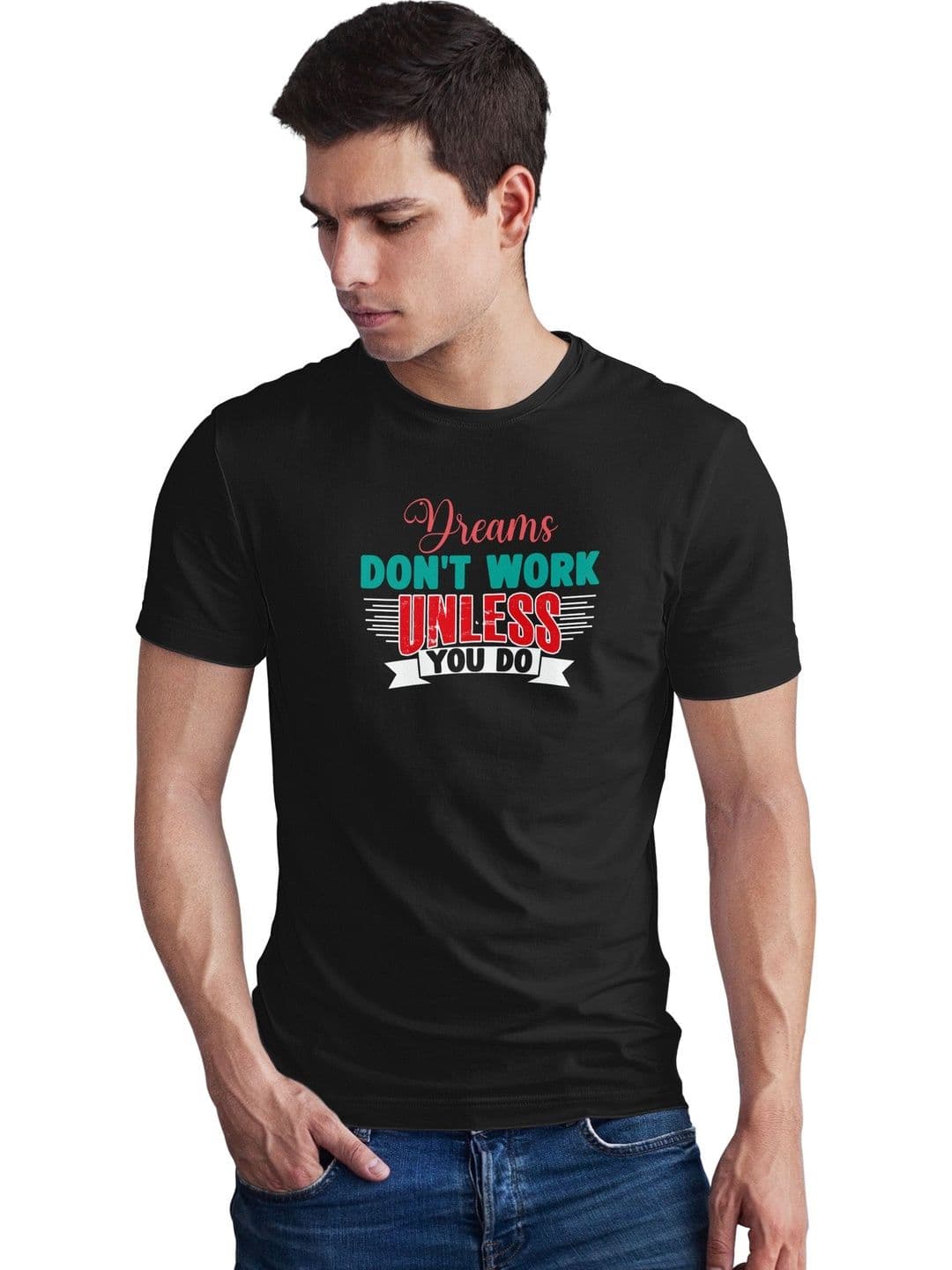 Seekbuylove Men Typography Printed Bio Finish T-shirt - view 1