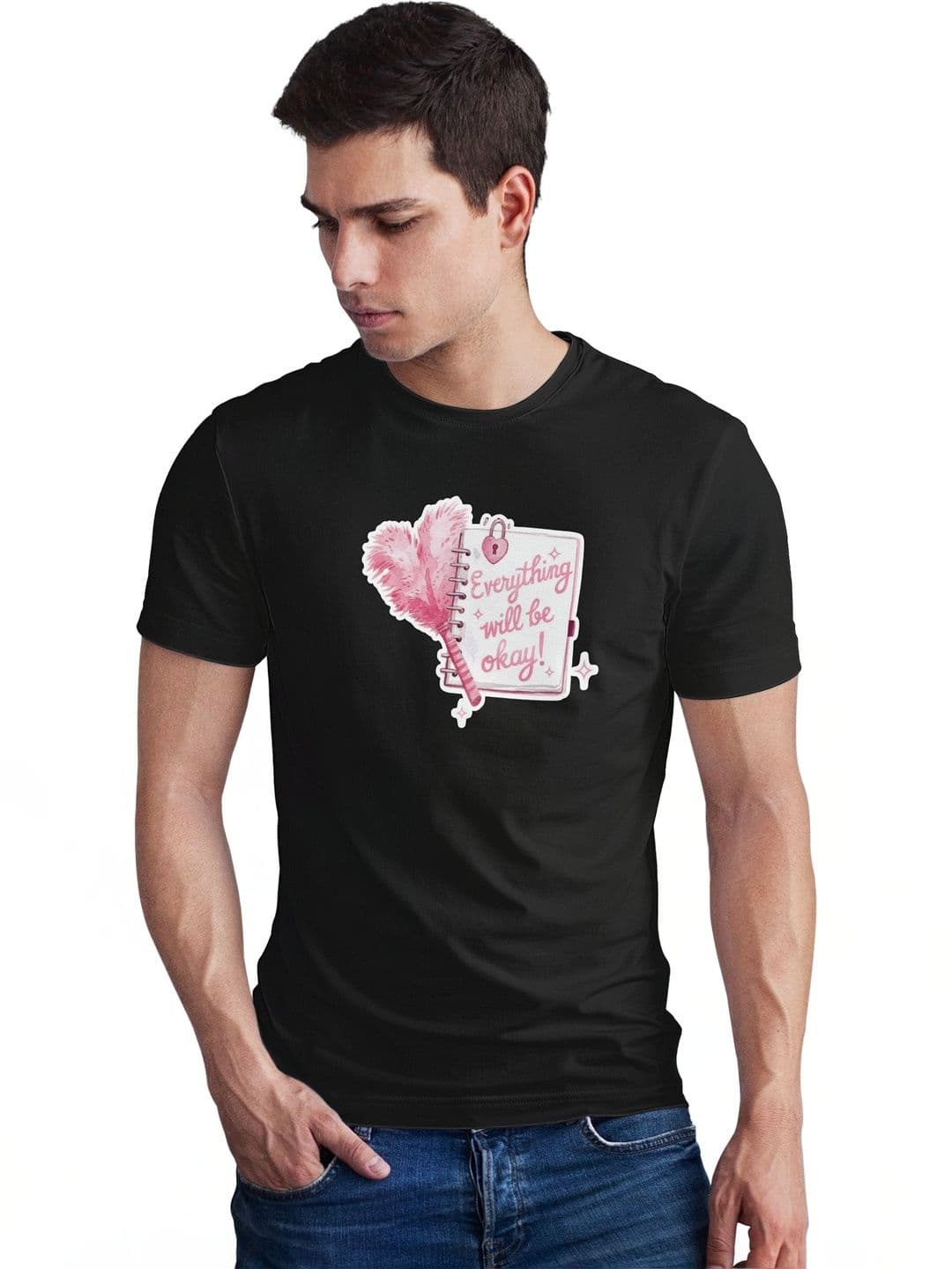 Seekbuylove Men Typography Printed Bio Finish T-shirt - view 1