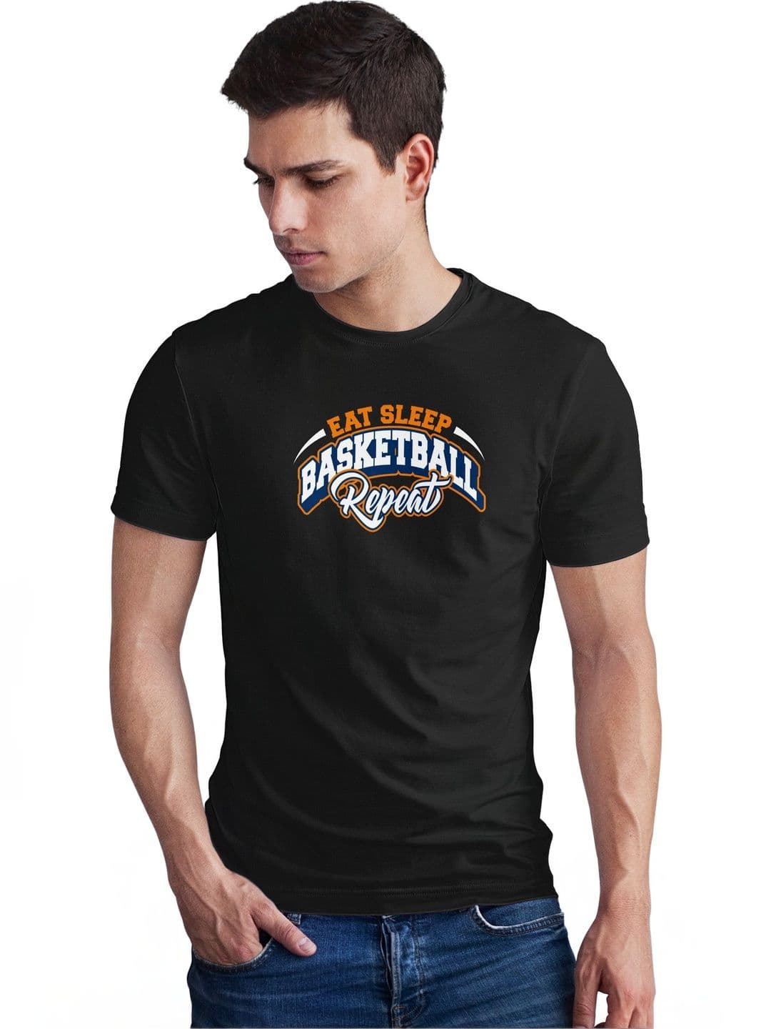 Seekbuylove Men Sports Printed Bio Finish T-shirt - view 1