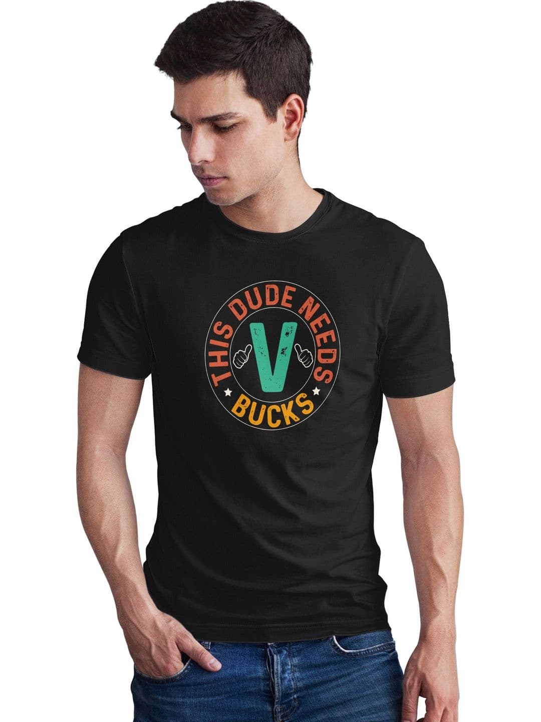 Seekbuylove Men Typography Printed Bio Finish T-shirt - view 1