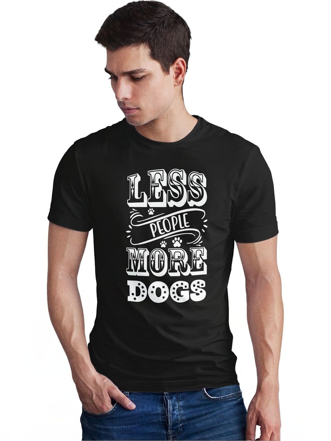 Seekbuylove Men Typography Printed Bio Finish T-shirt - view 1