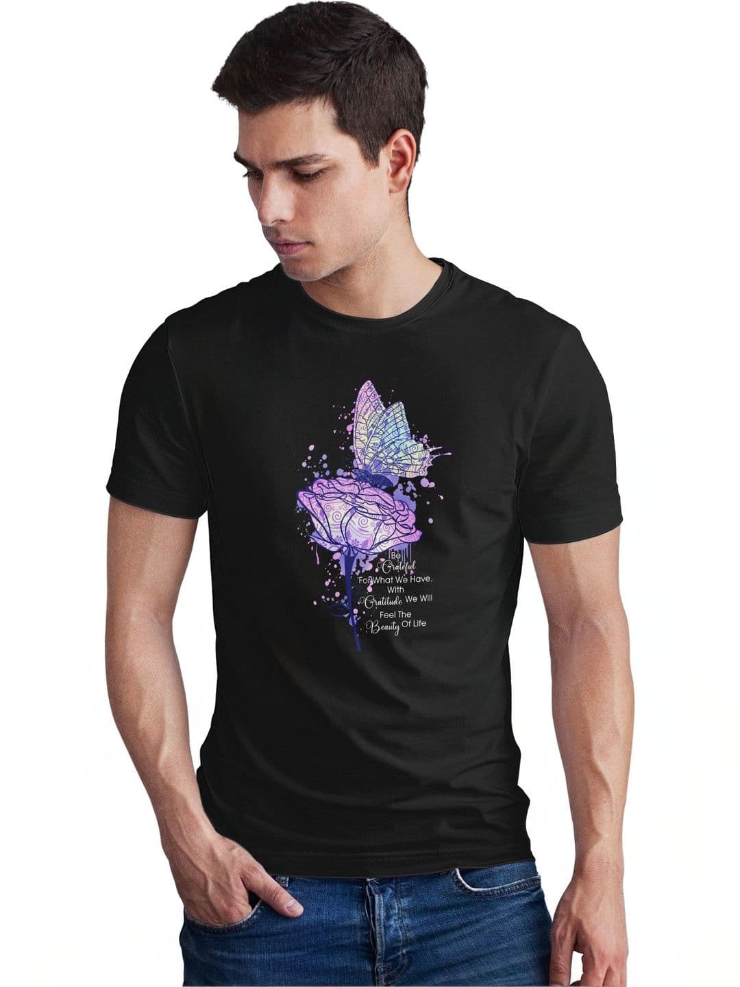 Seekbuylove Men Printed Bio Finish T-shirt - view 1