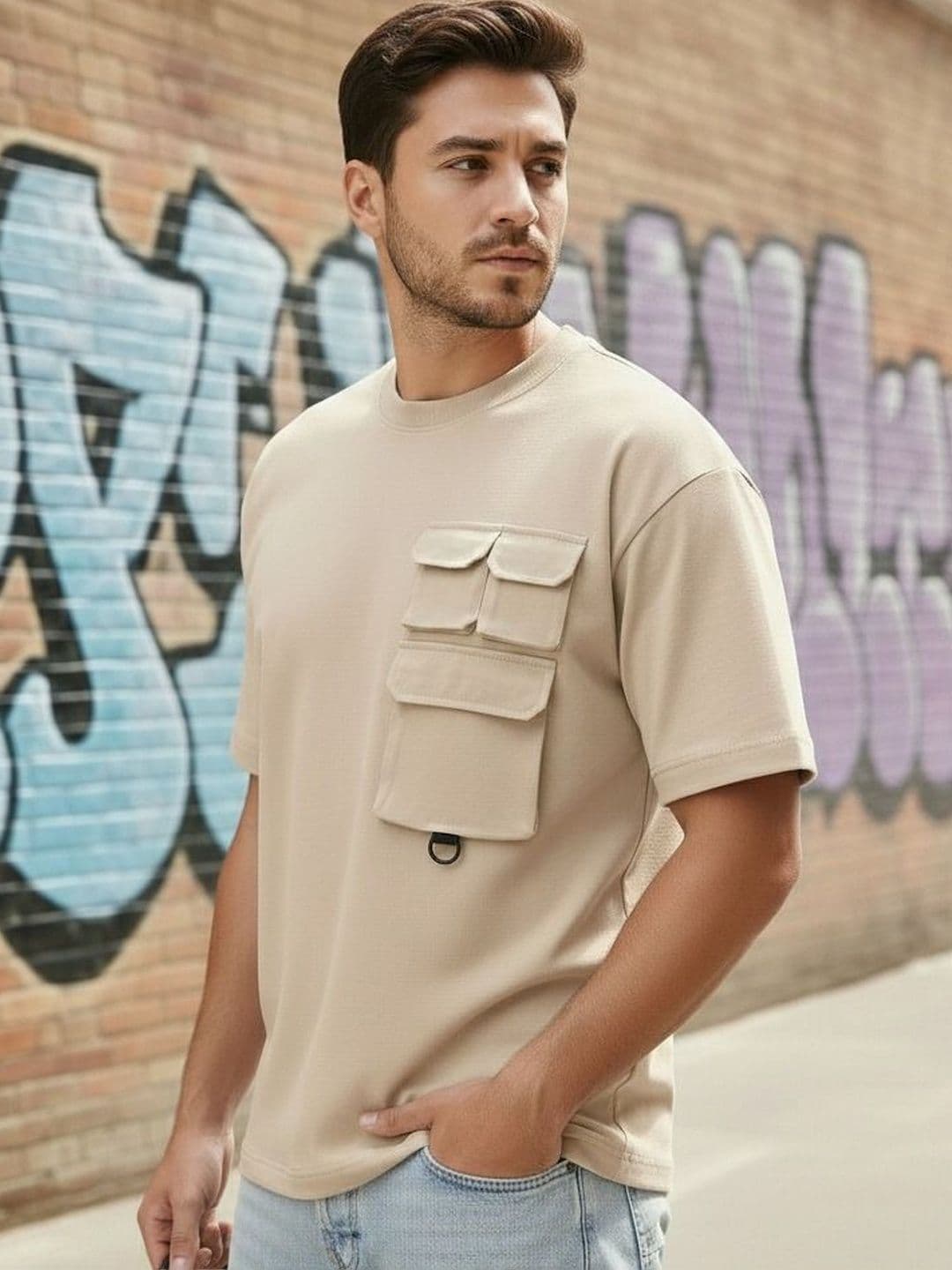 Mast & Harbour Men Pockets T-shirt - view 1