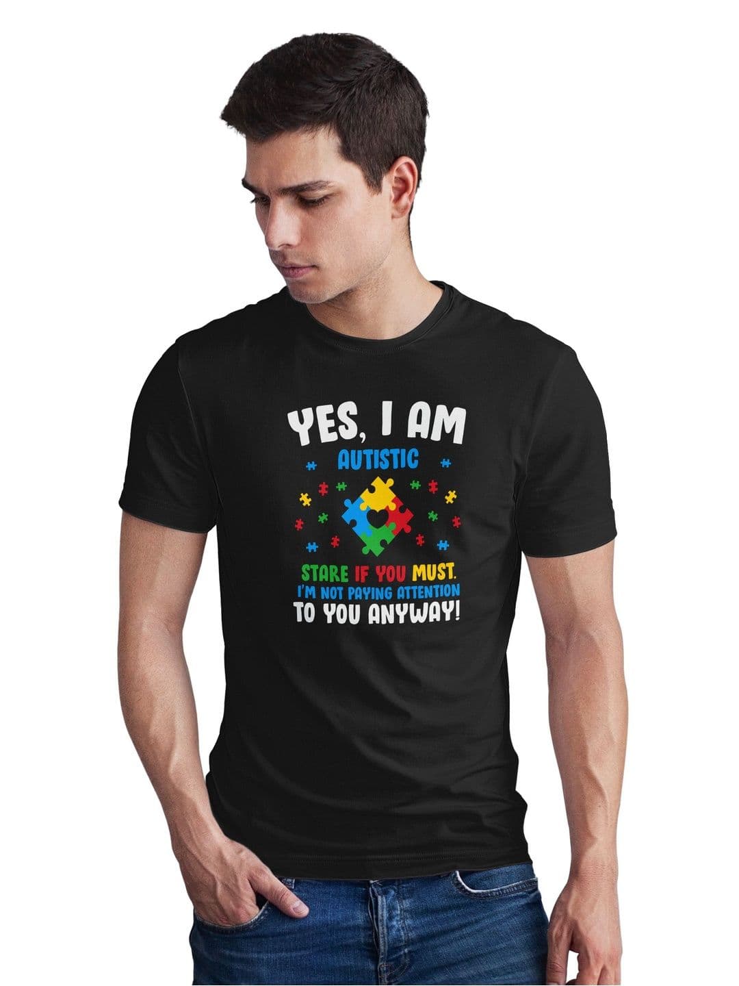 Seekbuylove Men Typography Printed Bio Finish T-shirt - view 1