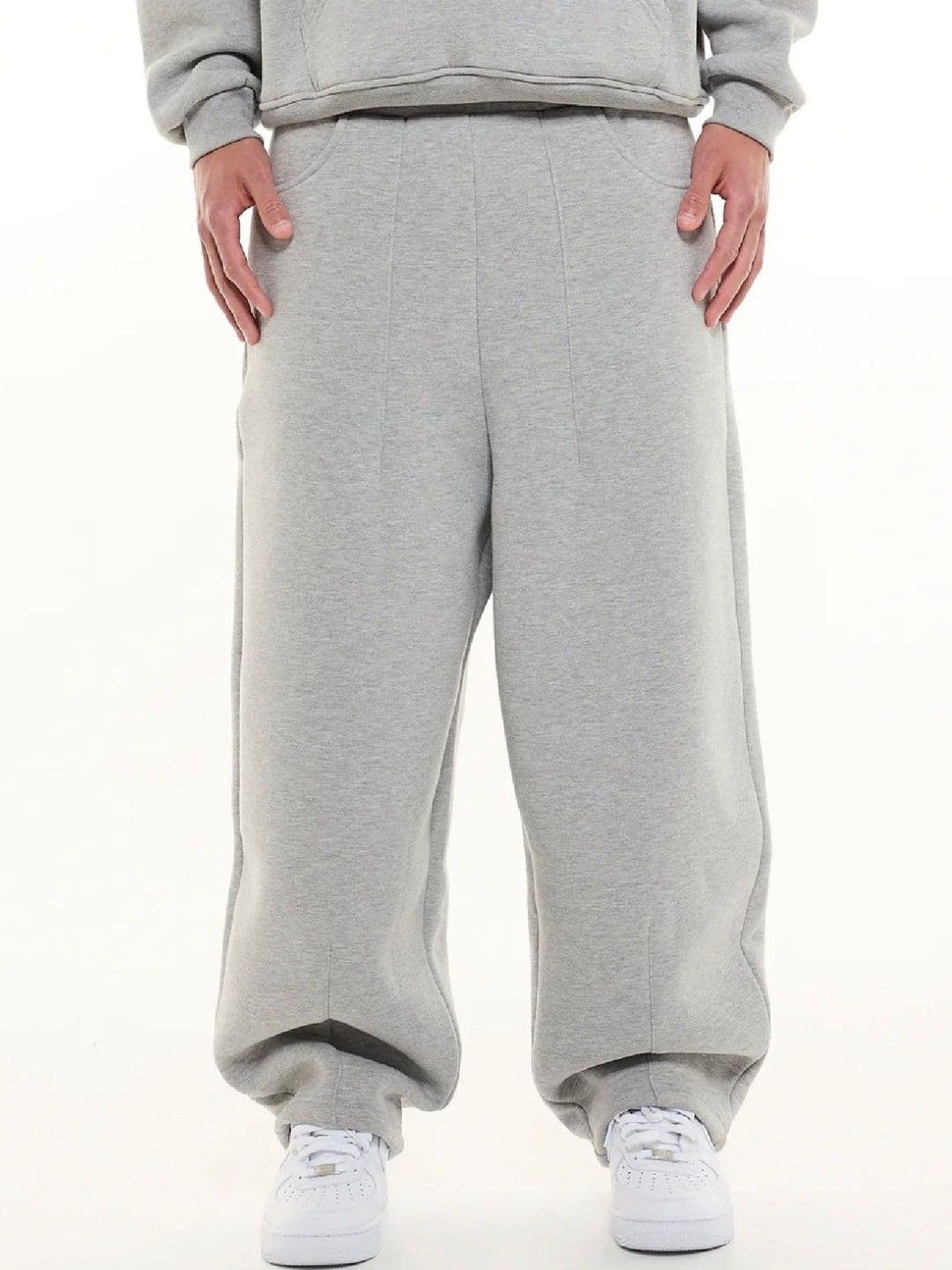 Be Savage Men 320 GSM Heavyweight Baggy Trackpants Oversized Casual Sweatpants - view 1