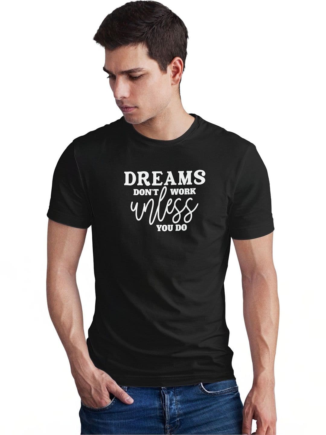 Seekbuylove Men Typography Printed Bio Finish T-shirt - view 1
