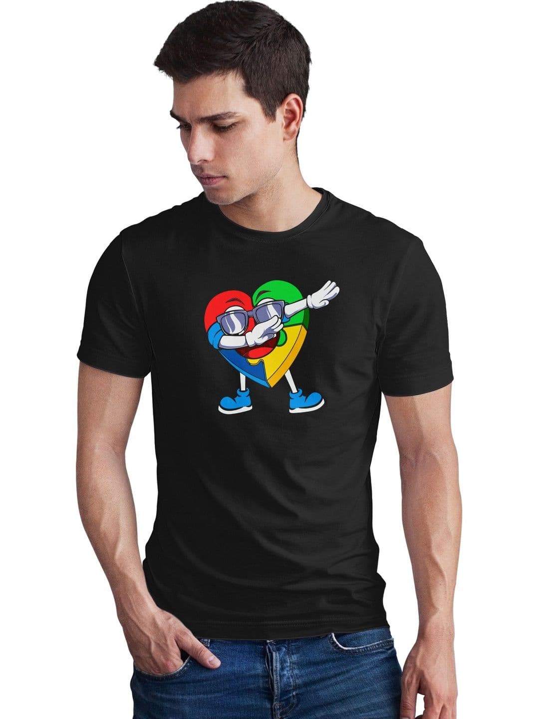 Seekbuylove Men Printed Bio Finish T-shirt - view 1
