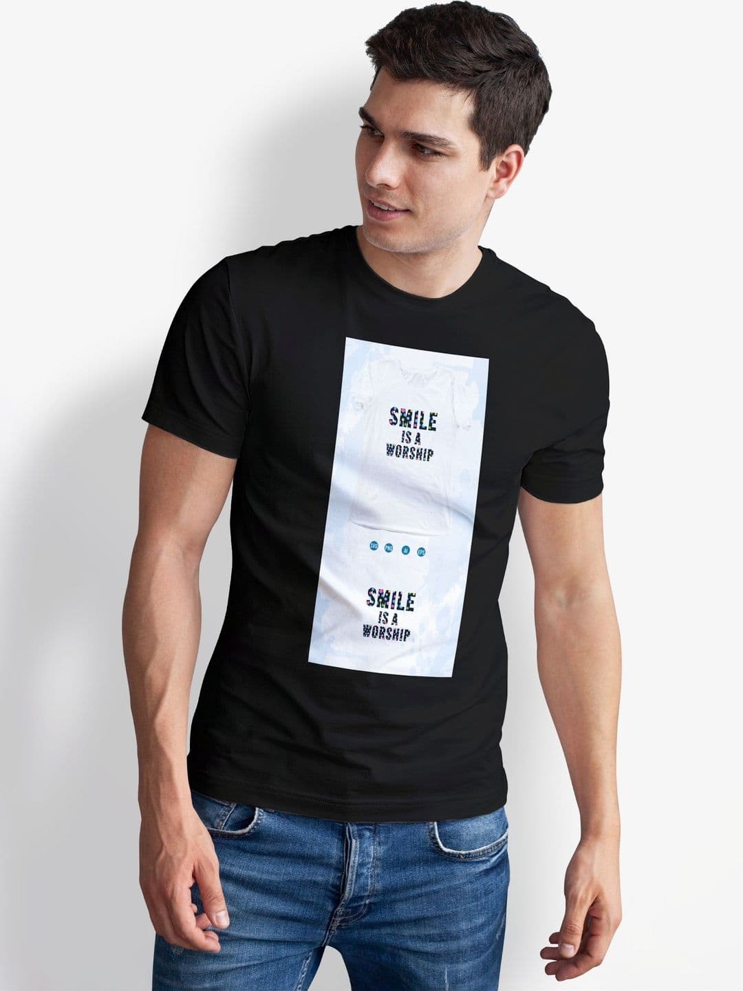 Seekbuylove Men Typography Bio Finish T-shirt - view 1