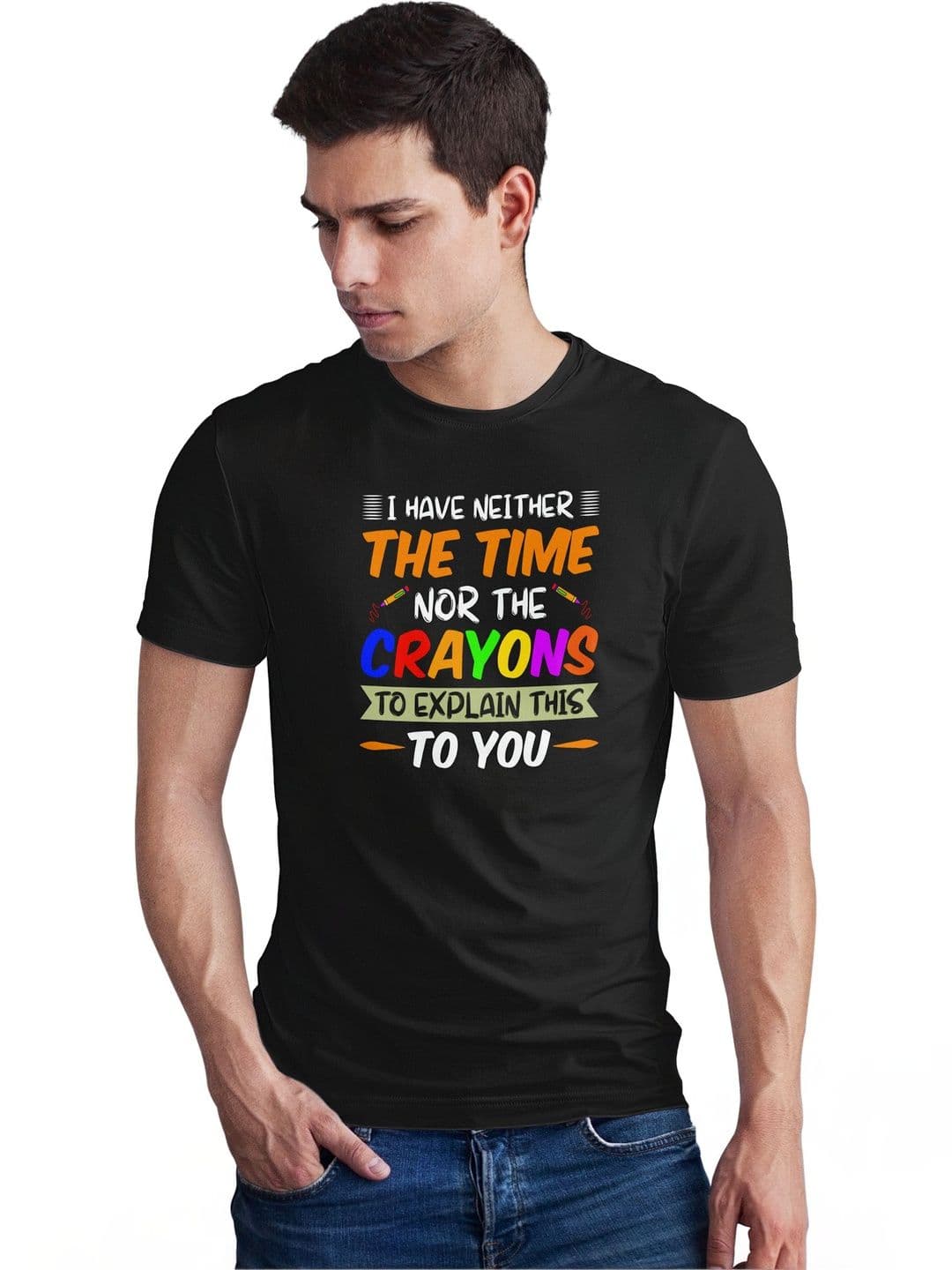 Seekbuylove Men Typography Printed Bio Finish T-shirt - view 1