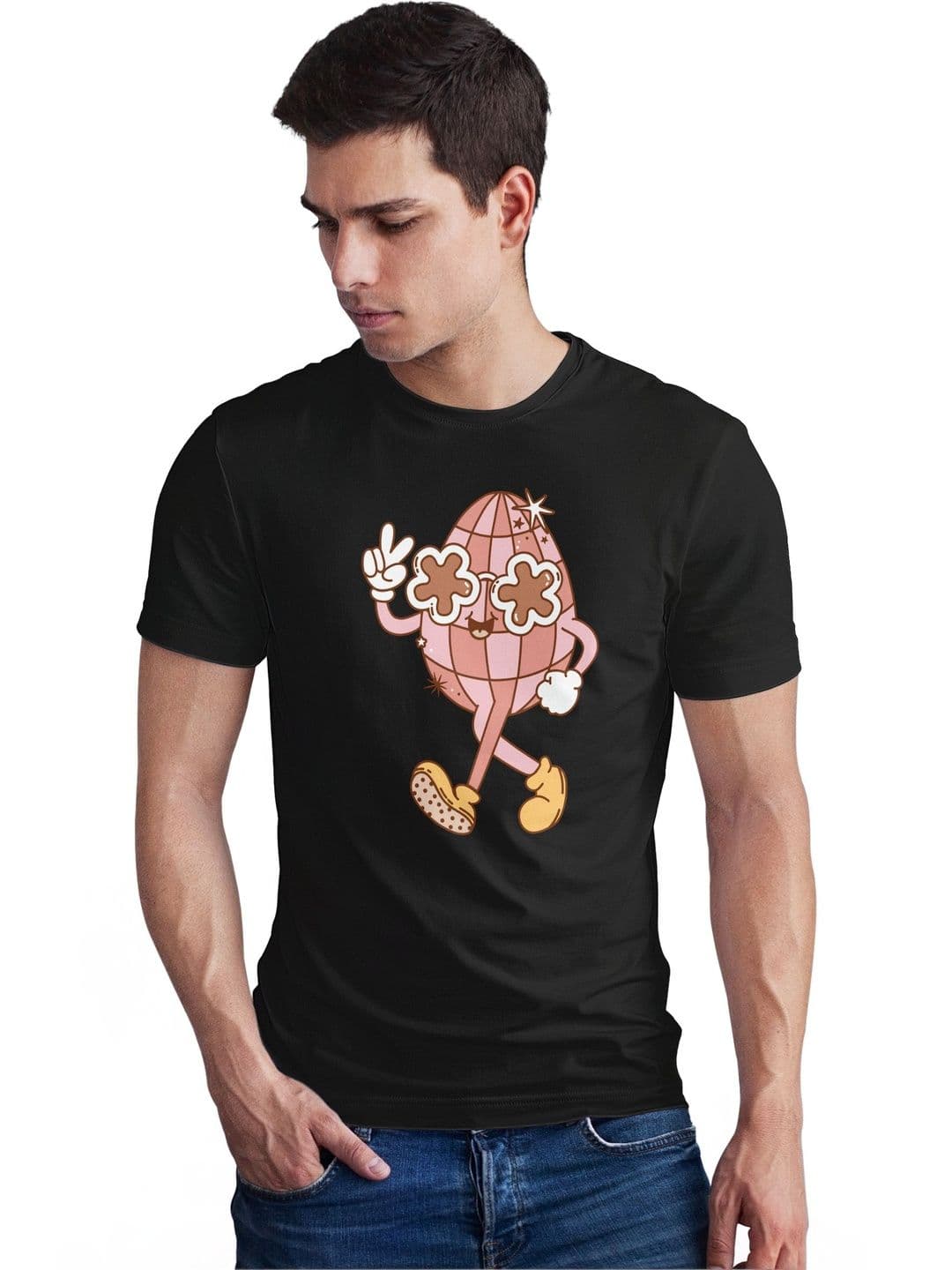 Seekbuylove Men Printed Bio Finish T-shirt - view 1