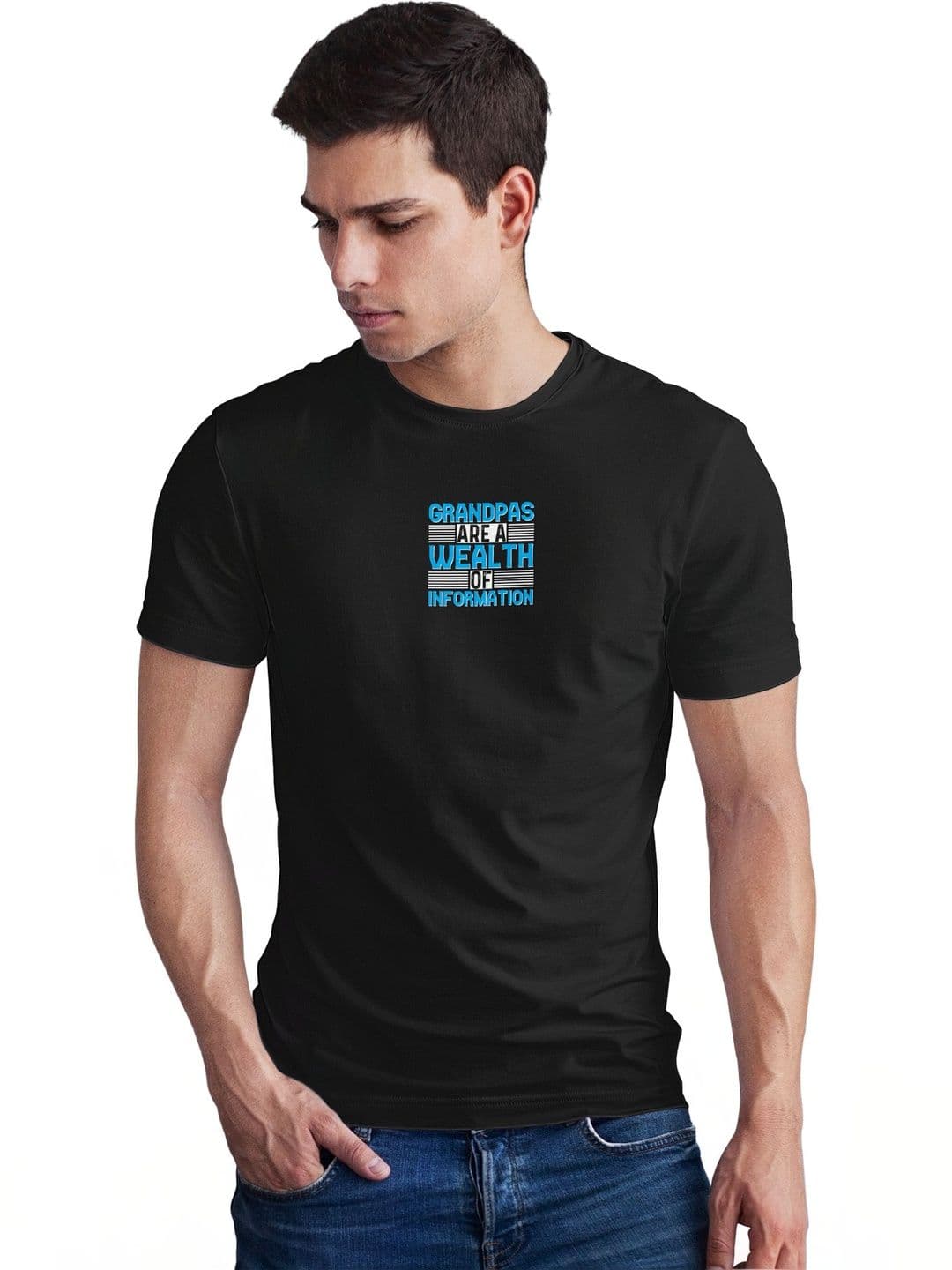 Seekbuylove Men Typography Printed Bio Finish T-shirt - view 1