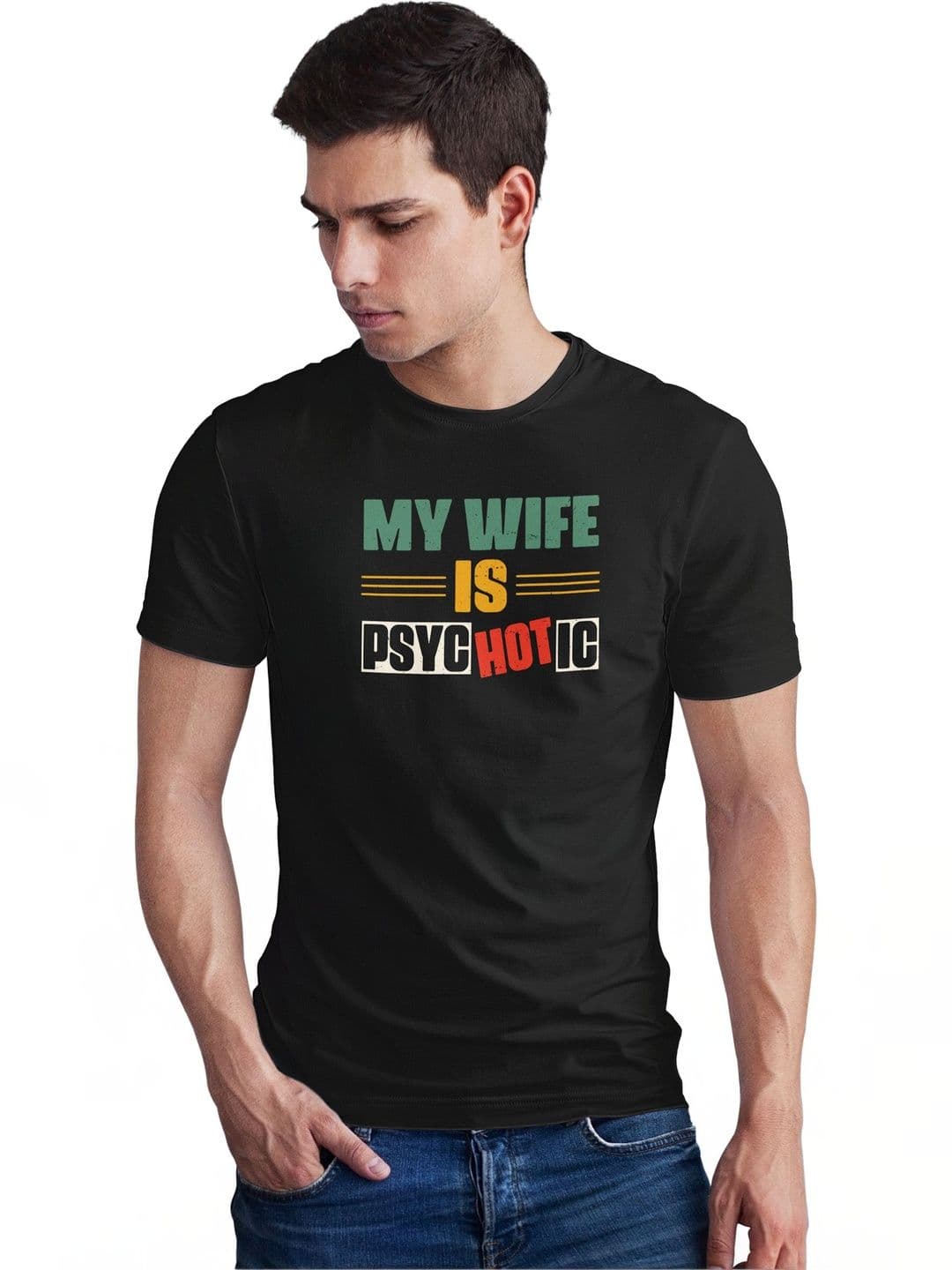 Seekbuylove Men Typography Printed Bio Finish T-shirt - view 1