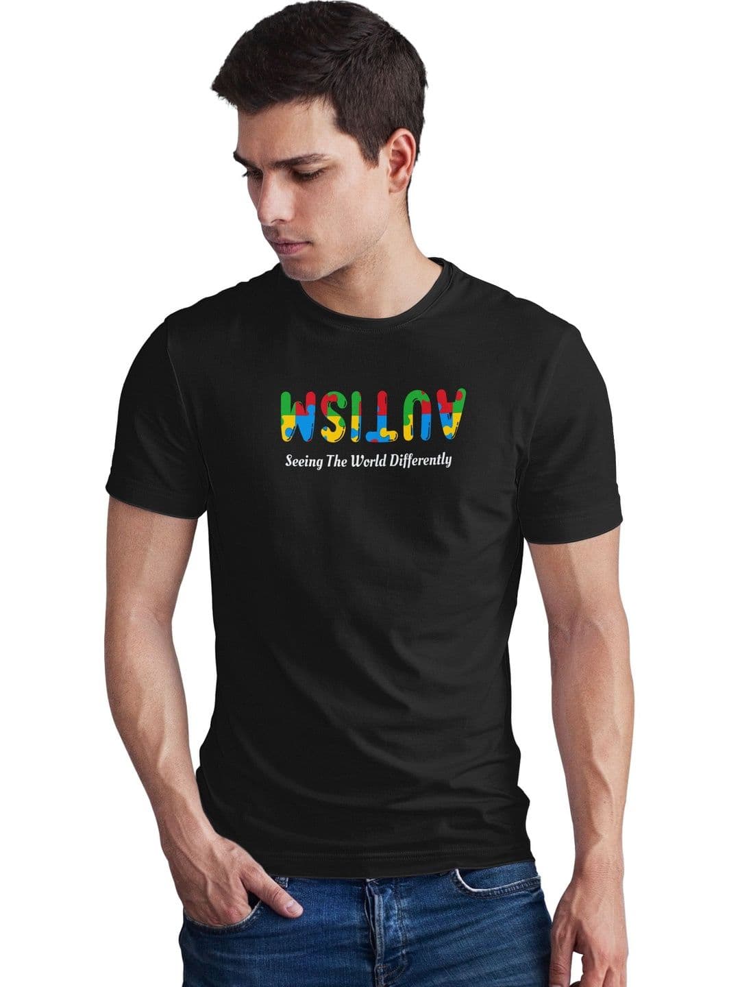 Seekbuylove Men Typography Printed Bio Finish T-shirt - view 1