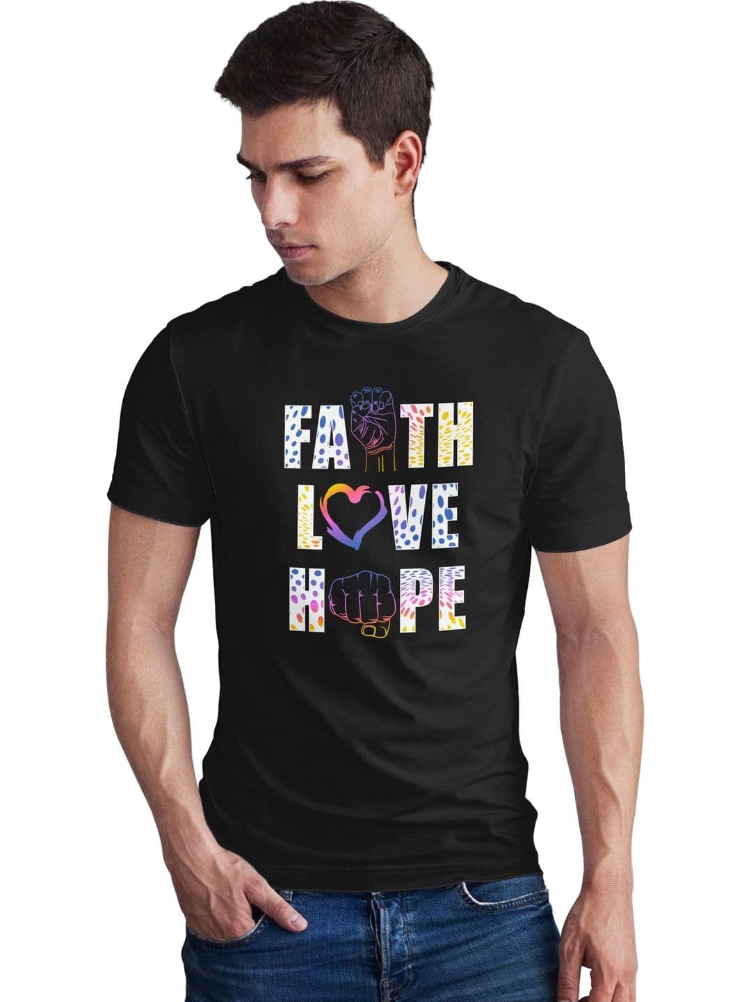 Seekbuylove Men Typography Printed Bio Finish T-shirt - view 1
