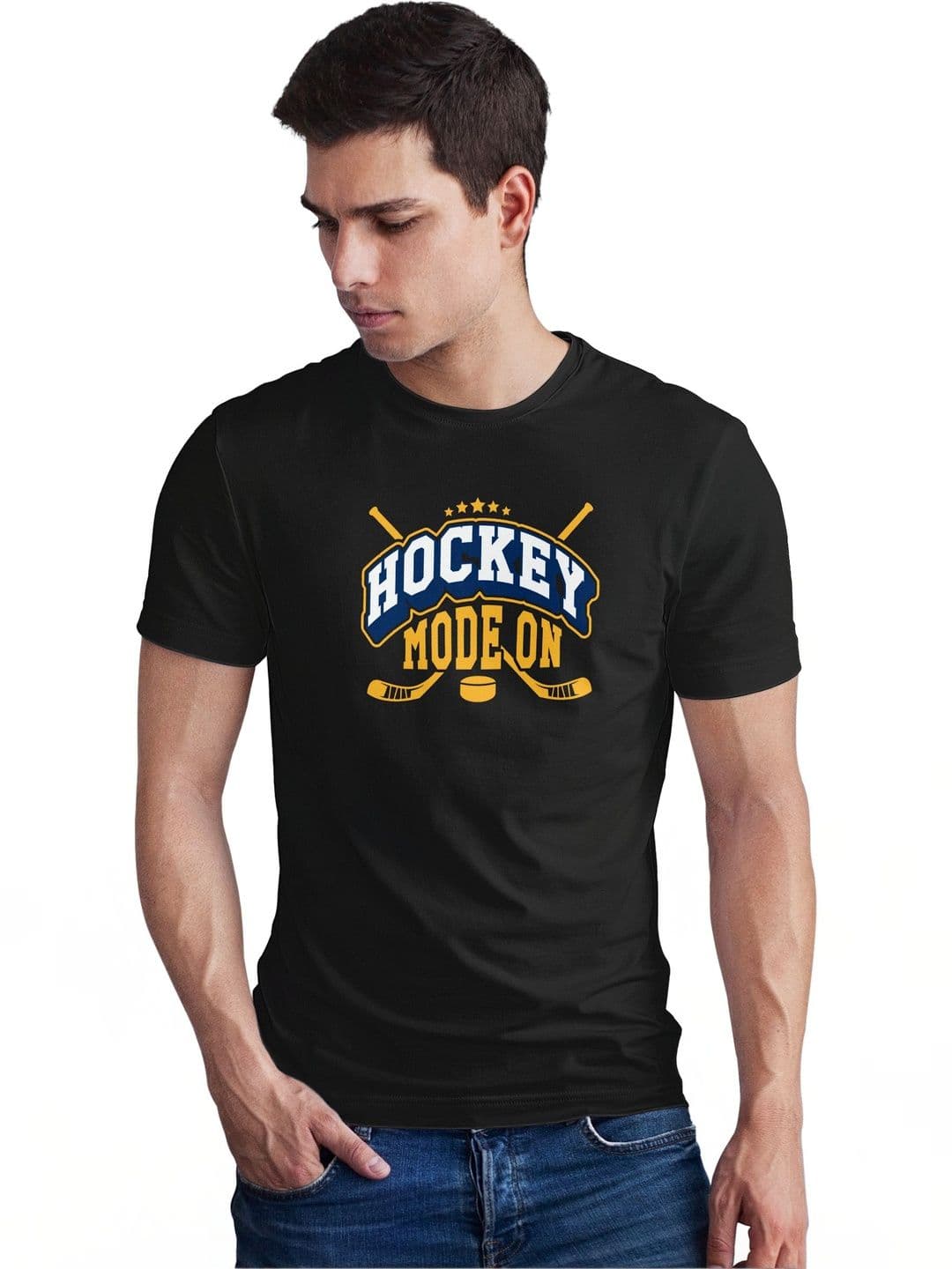 Seekbuylove Men Sports Printed Bio Finish T-shirt - view 1