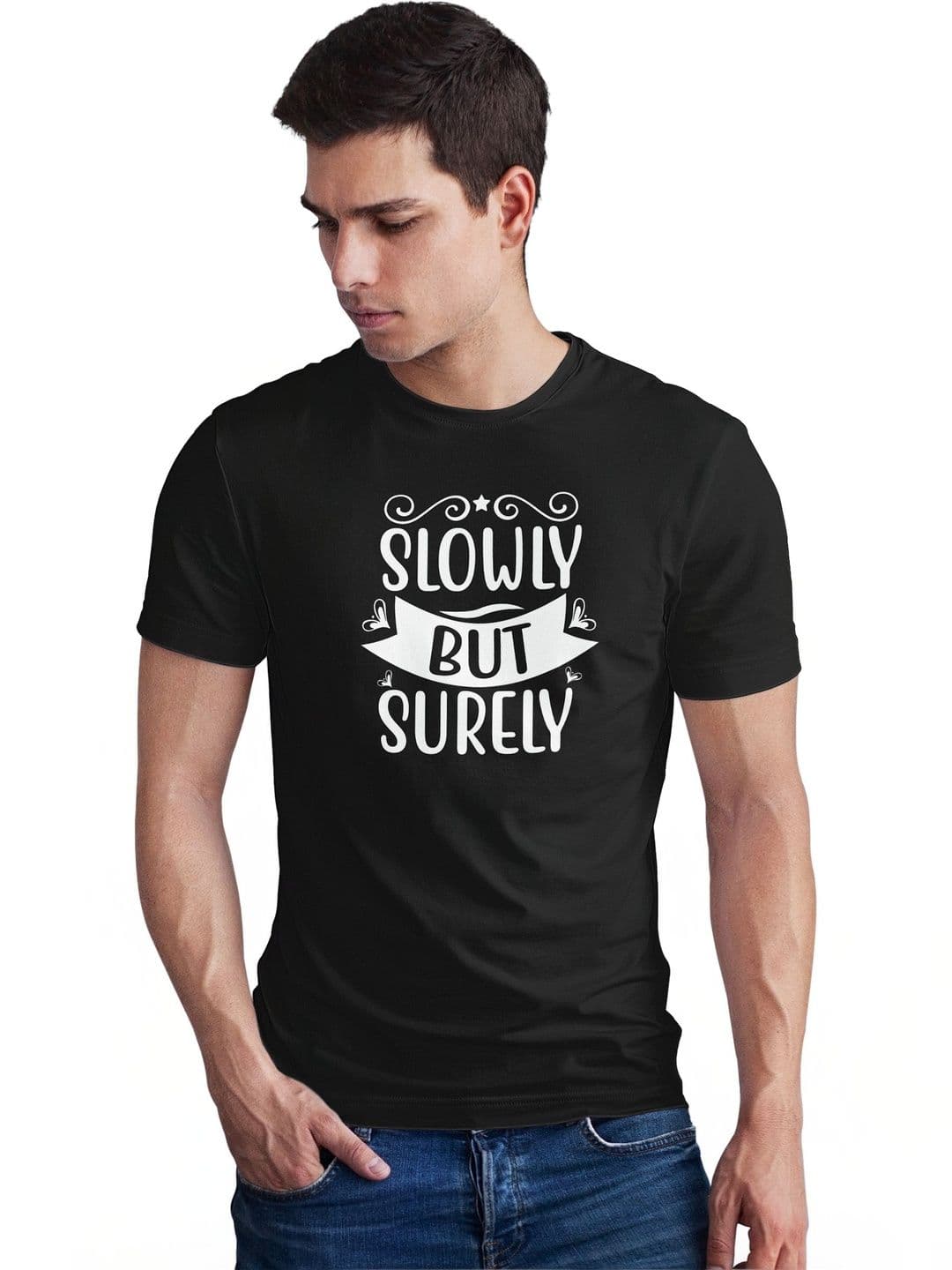 Seekbuylove Men Typography Printed Bio Finish T-shirt - view 1