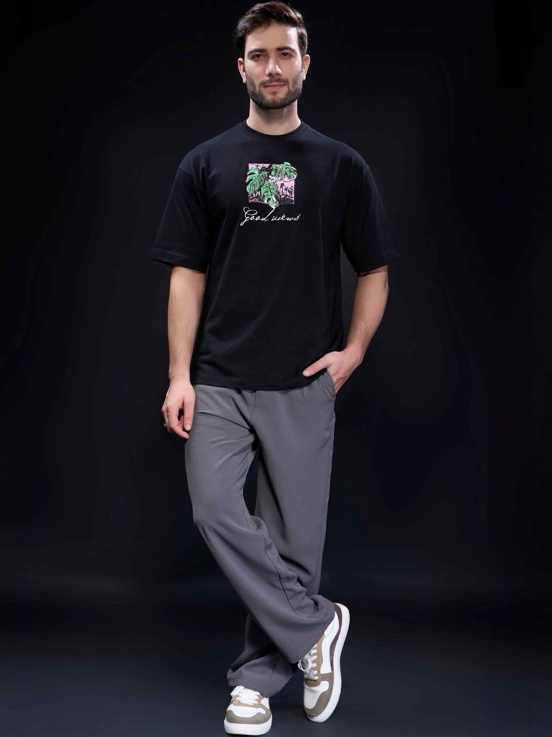 MAXZONE Men Printed Pure Cotton T-shirt - view 1