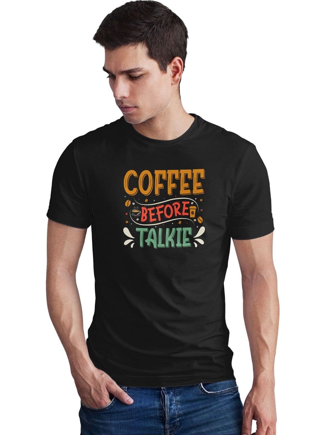Seekbuylove Men Typography Printed Bio Finish T-shirt - view 1